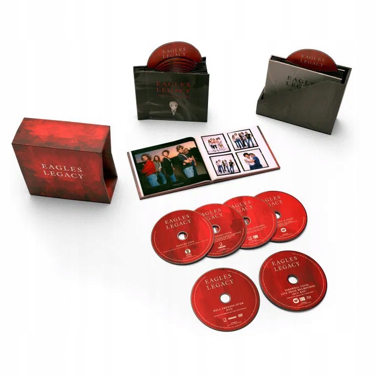洋楽 EAGLES LEGACY 12CD+DVD Blu-ray CD Legacy The Eagles, (0081227932466) • Ceny, Recenzie - Allegro