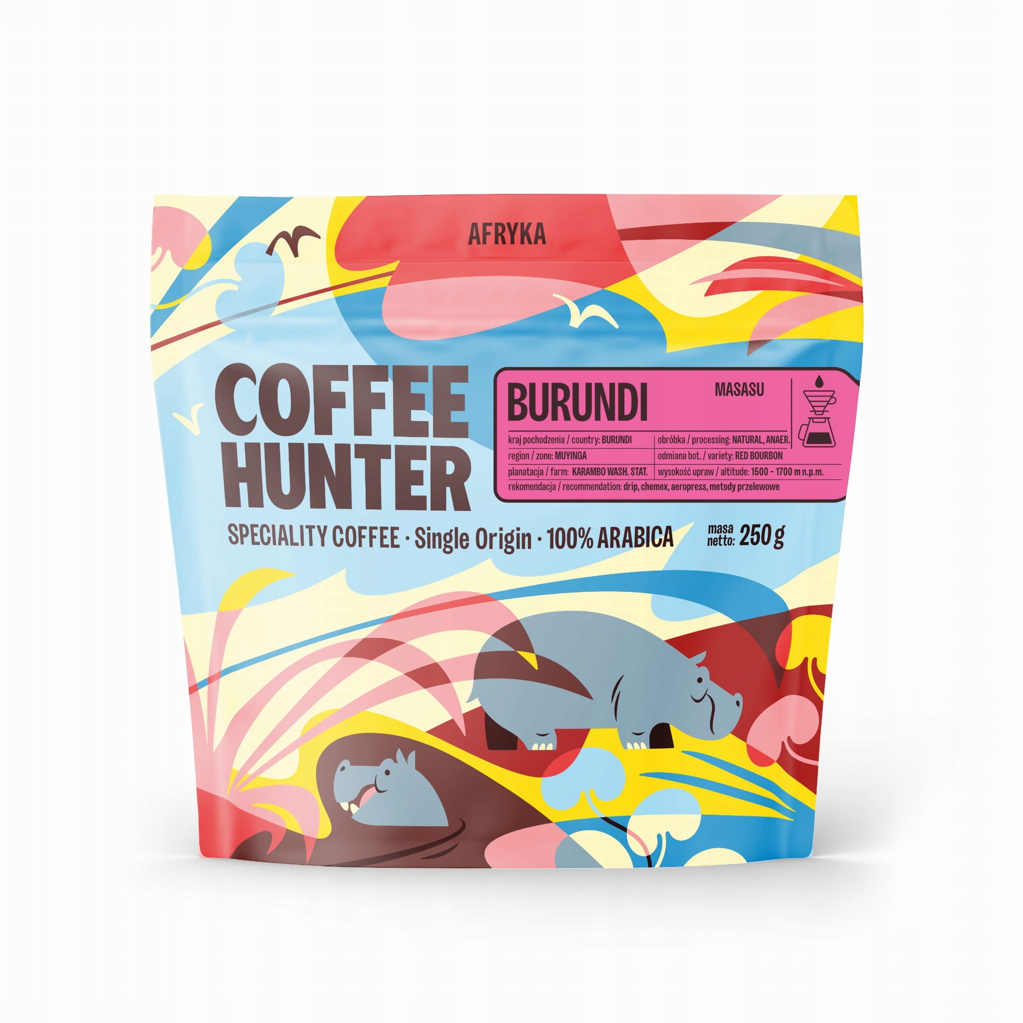 Levně Burundi Masasu Káva Zrnková (Káva Specialty)