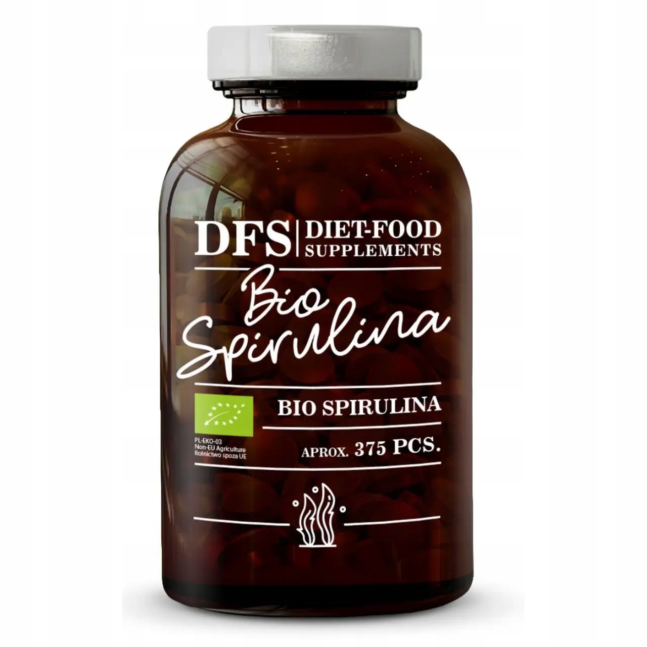 Spirulina Bio (400 mg) 375 Tablet Diet-food
