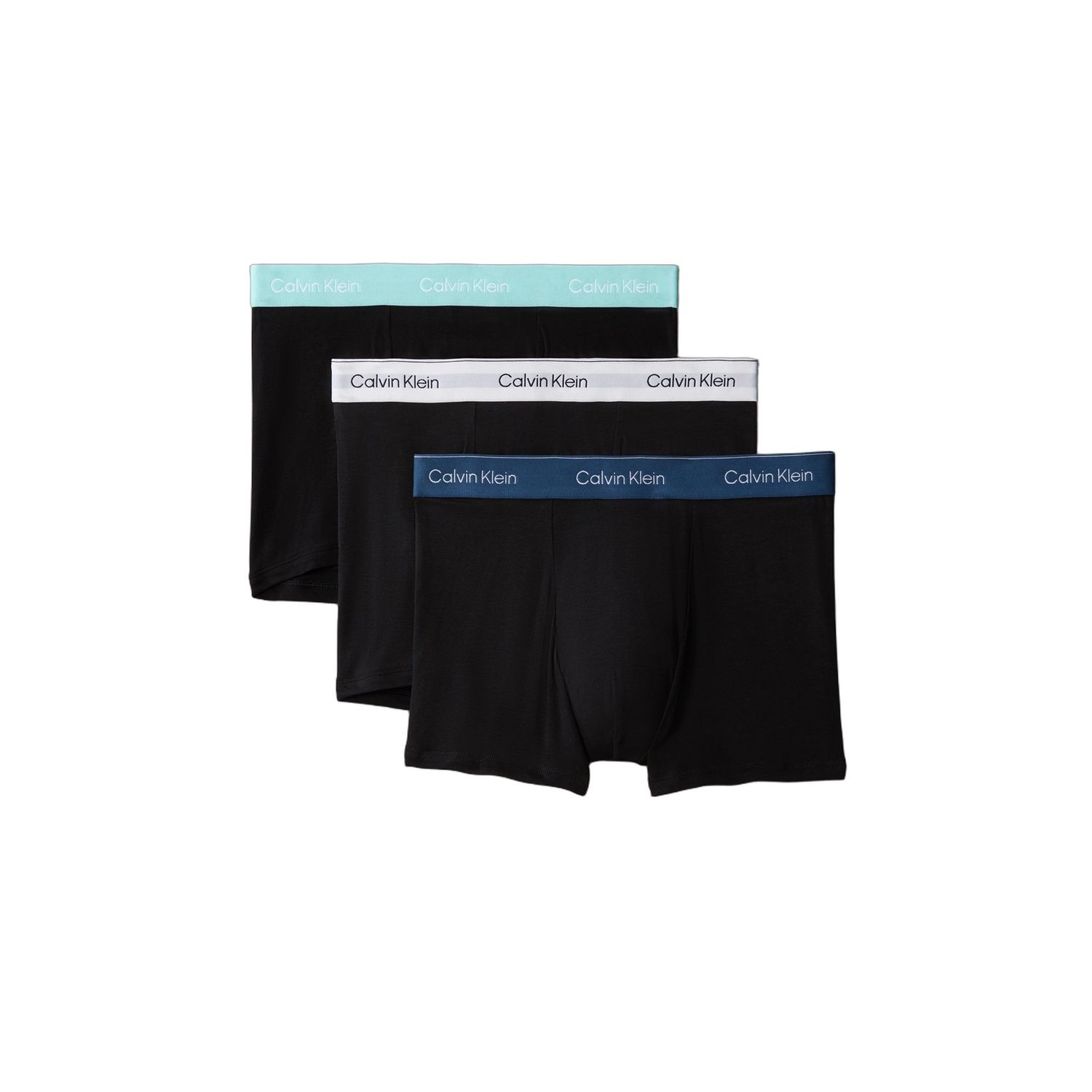 Slipy Calvin Klein Ck Relaxed Fit Trunk 3PK Icon Cotton XL Pánské