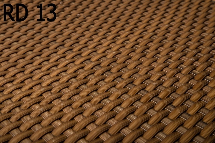 Balkonová Ochranná Podložka Technorattan Rd 13 Světlý Ořech 1x5 m