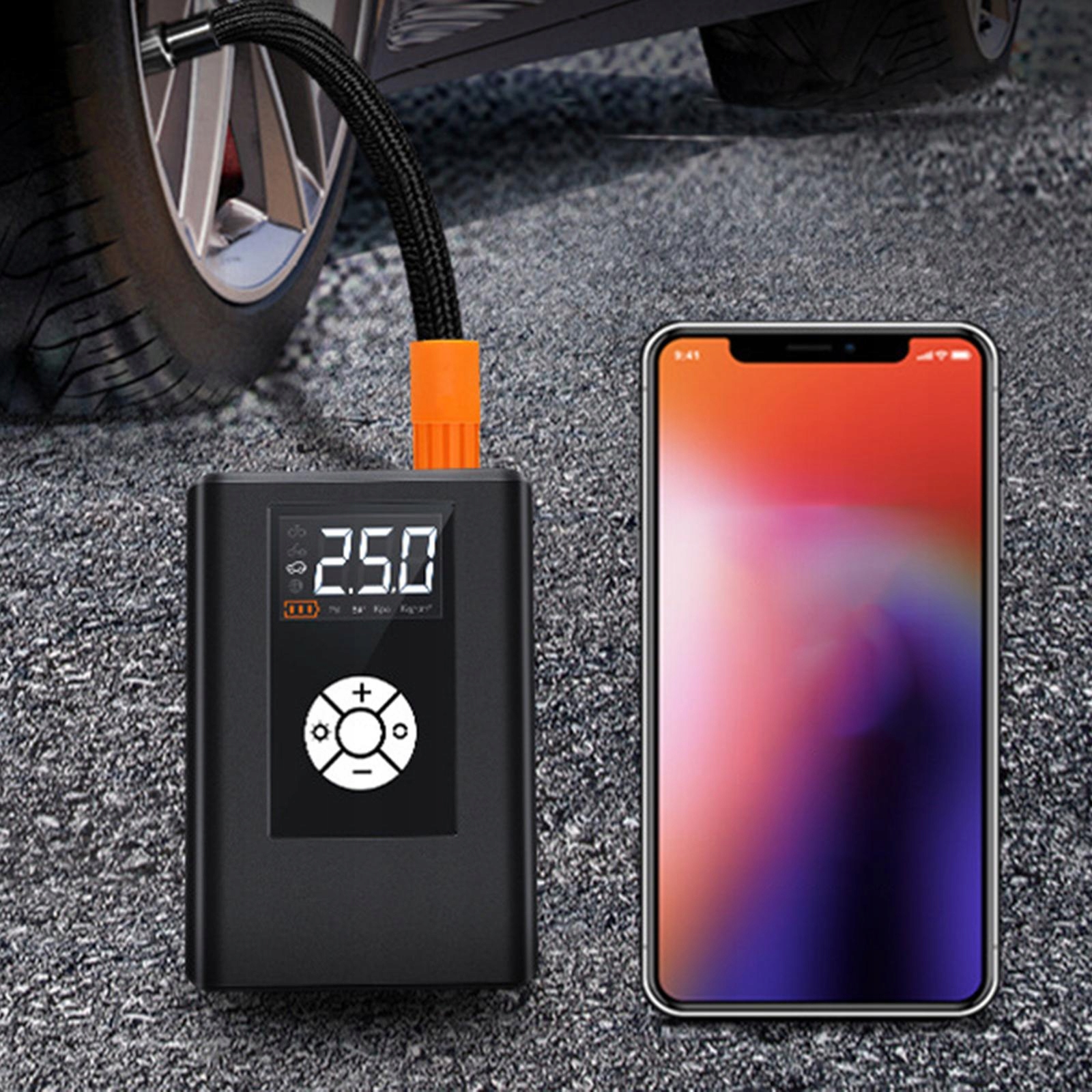 Sprężarka powietrza Przenośna sprężarka samochodowa EAN (GTIN) 4069706911887