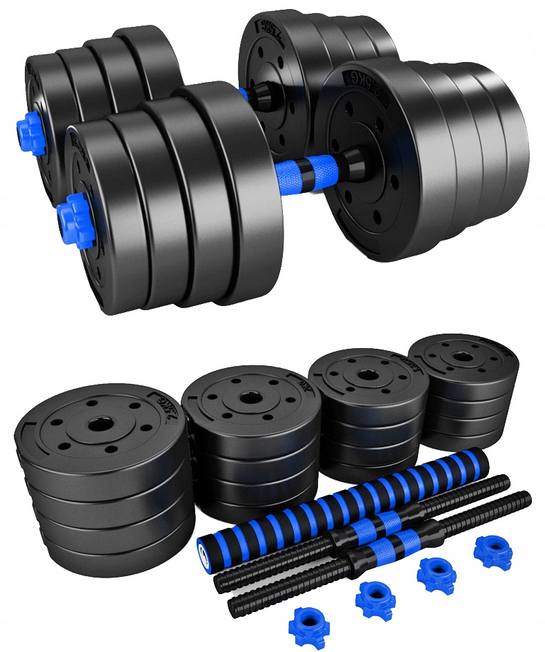 

Hantle 30KG 2X15KG 2 X Hantla Zestaw Hantli