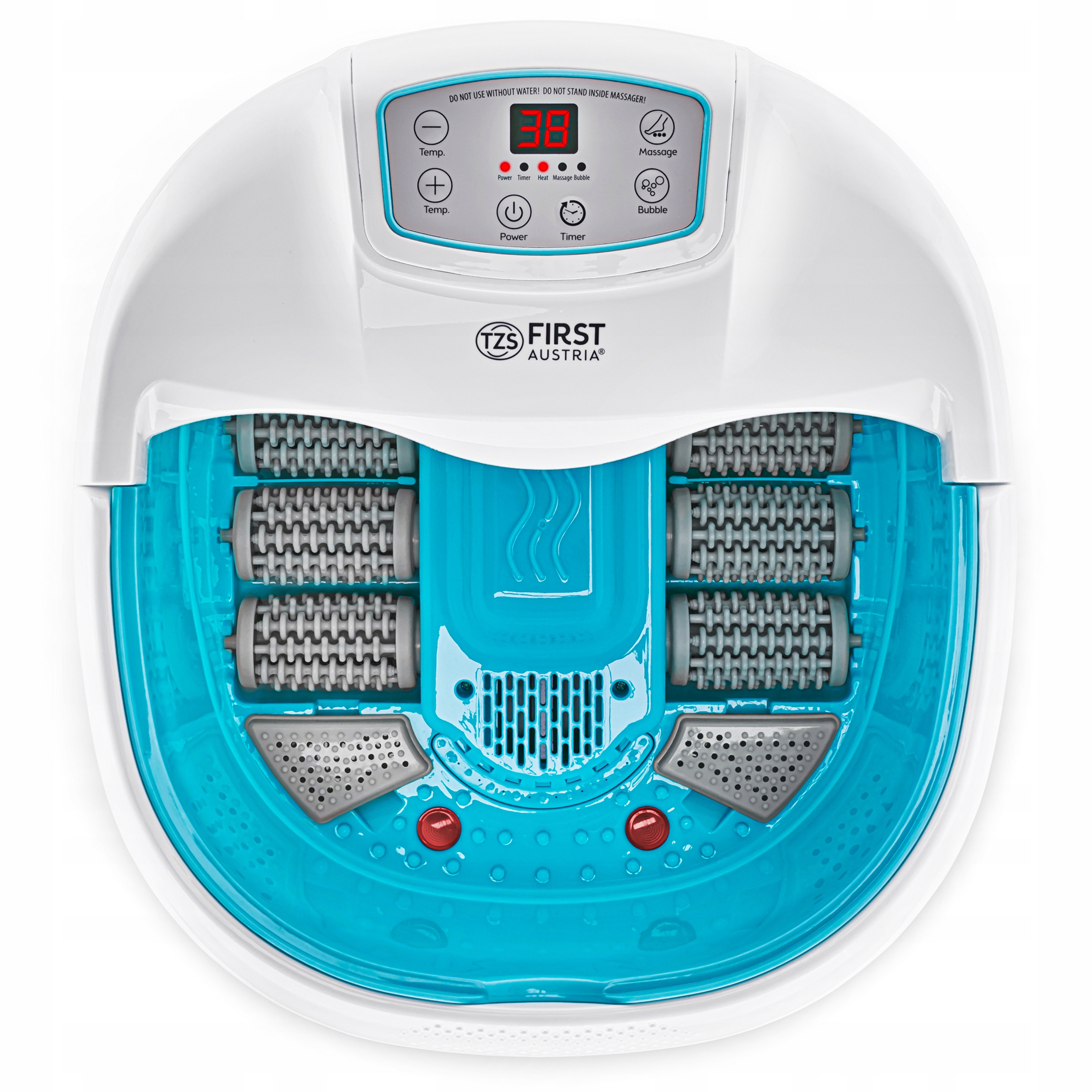 

Masażer Wodny Do Stóp Wibracje Automatyczne Rolki