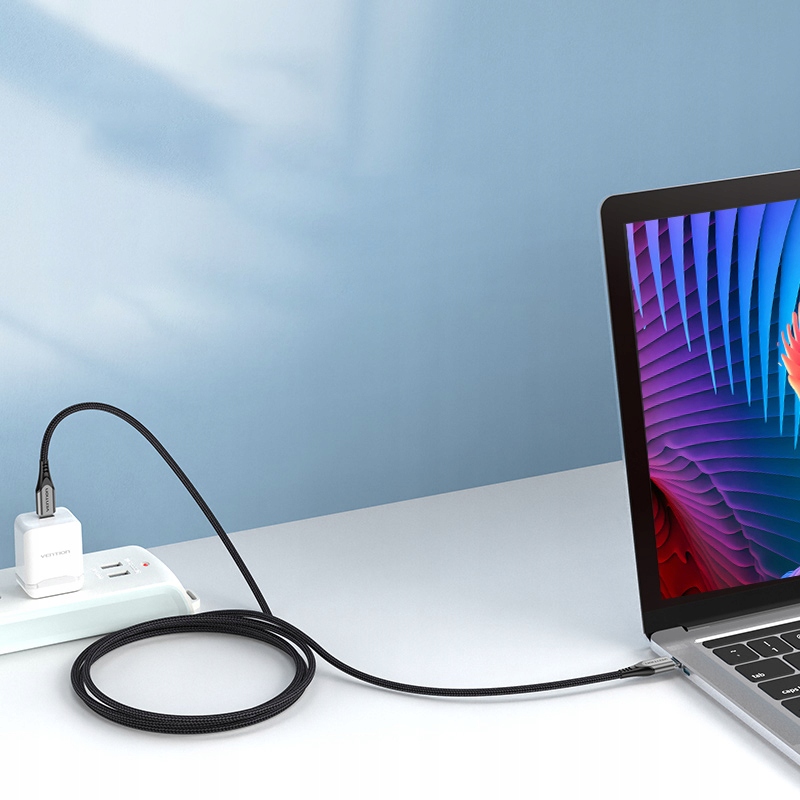 VENTION 2x USB Type-C PD100W 20V/5A QC4.0 FCP 2m Marka Vention