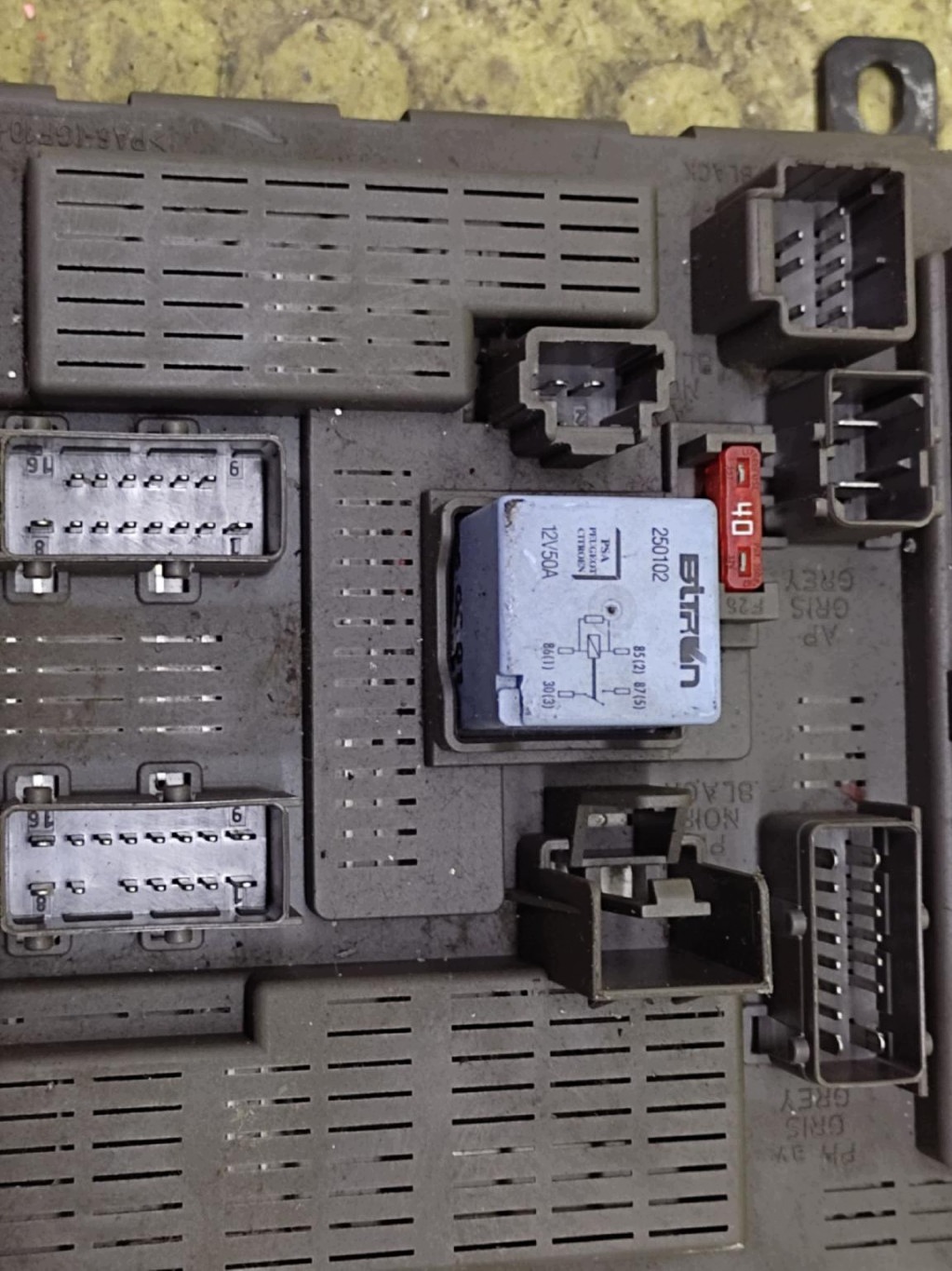 CITROEN C5 modulo scatola BSI 9645030380