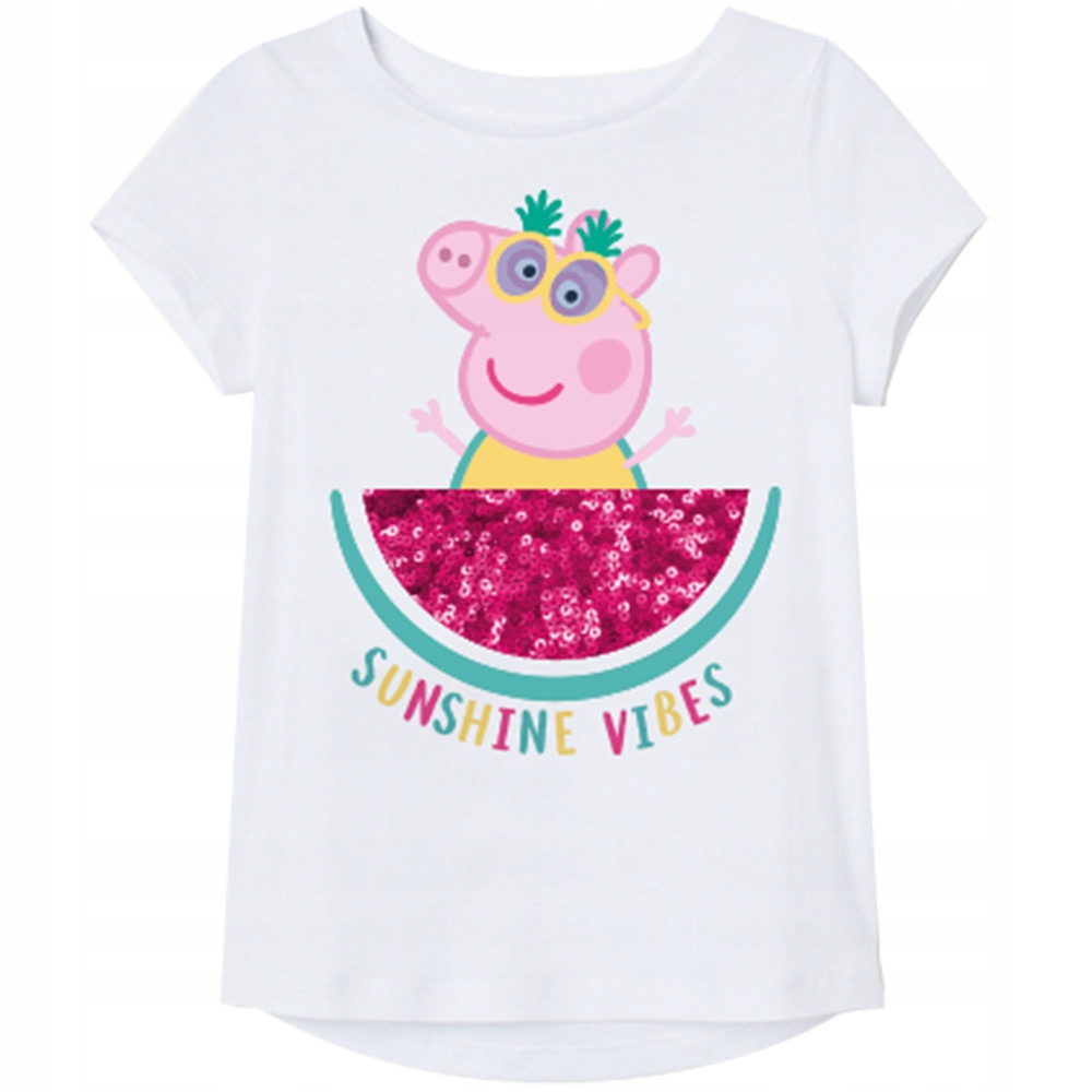 

Nowa Bluzka licencja śWINKA Peppa - 86/92*biel