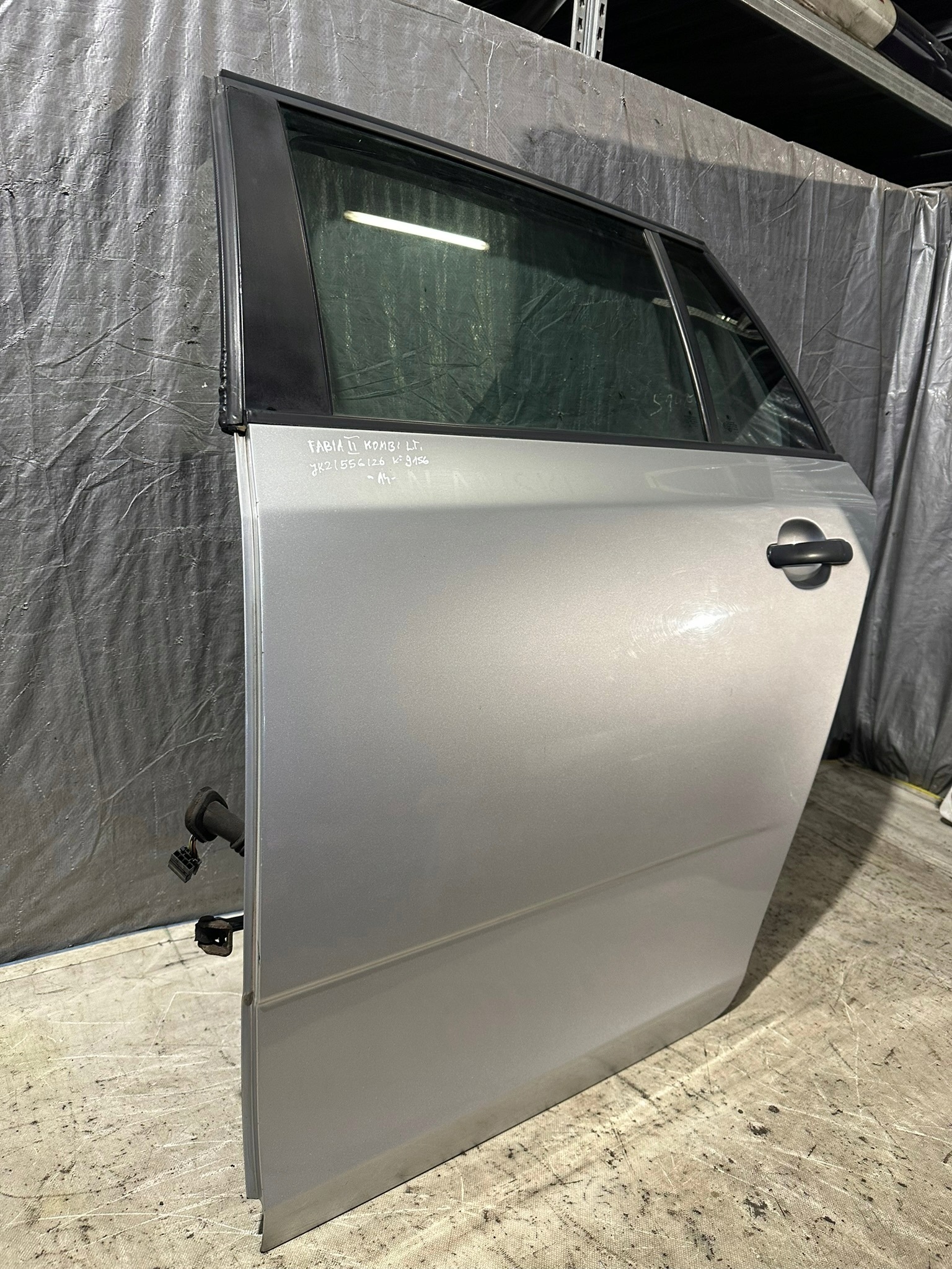 Tür links heck SKODA FABIA II KOMBI 9156