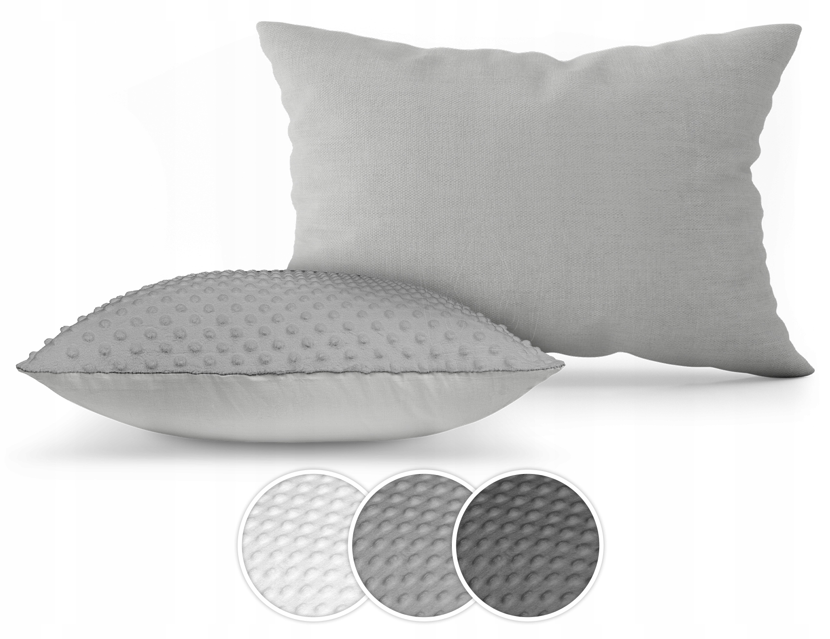 

Poszewka 40x60 cm Bawełna Minky 2 stronna Plusz