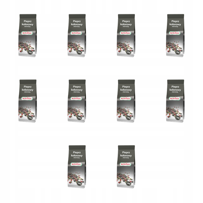 Kotanyi Pepř barevný celý 70 g X10