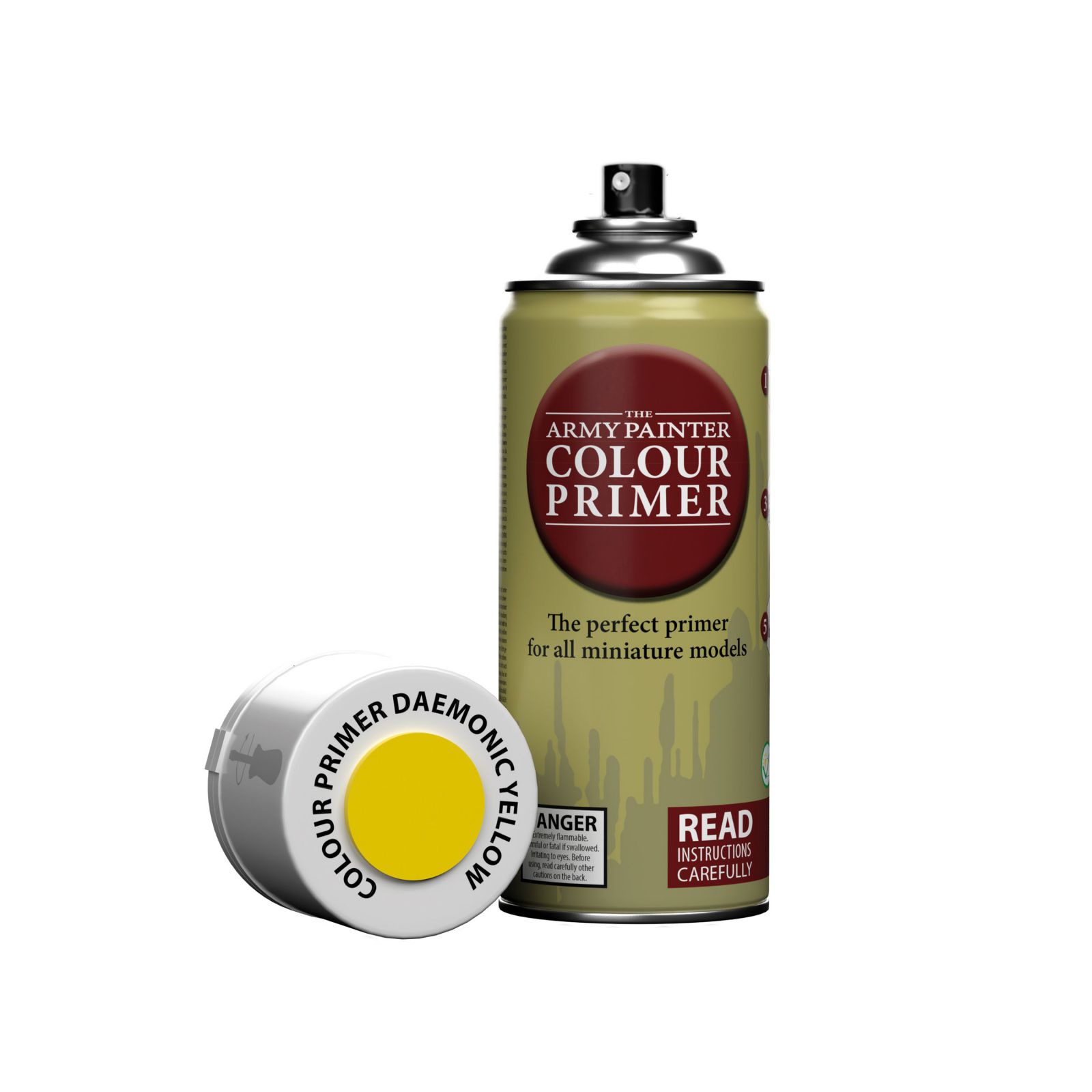 The Army Painter: Barva Primer Daemonic Yellow (2022)
