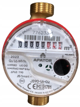 Wodomierz APATOR Smart+ ciepłej wody 1/2" HIT!! PROMOCJA!