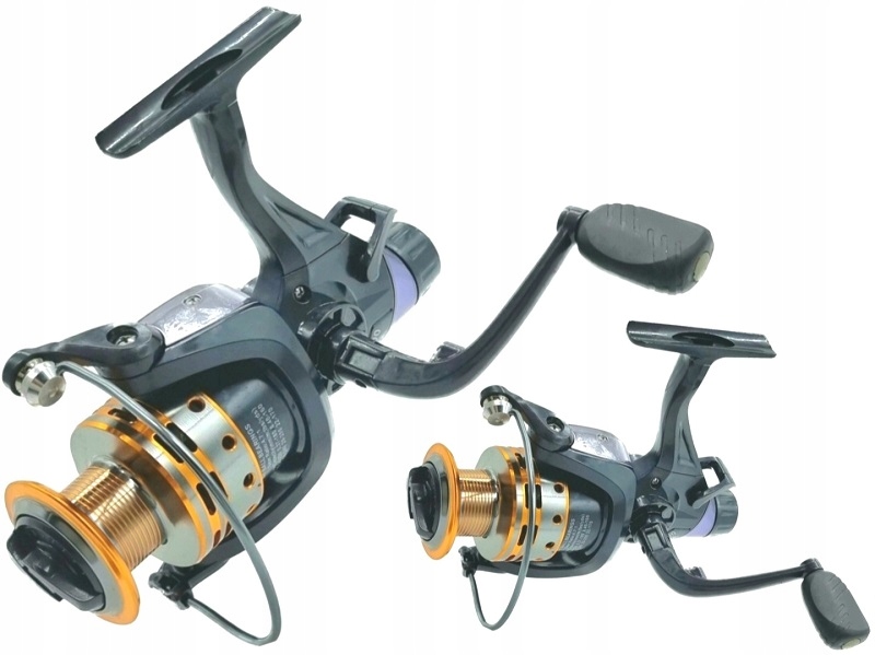 Kołowrotek z wolnym biegiem Fl DF6000 Feeder karpiowy żyłka 0,4mm