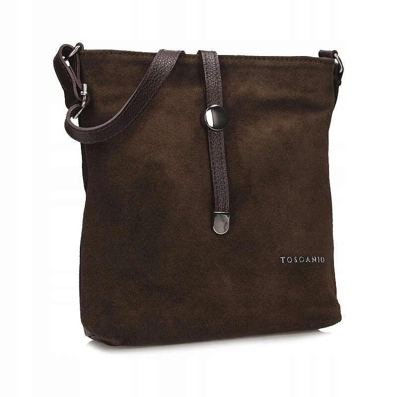 Dámská kabelka Toscanio A88 Wel C. Bronz D23 kožená italská kabelka přes rameno