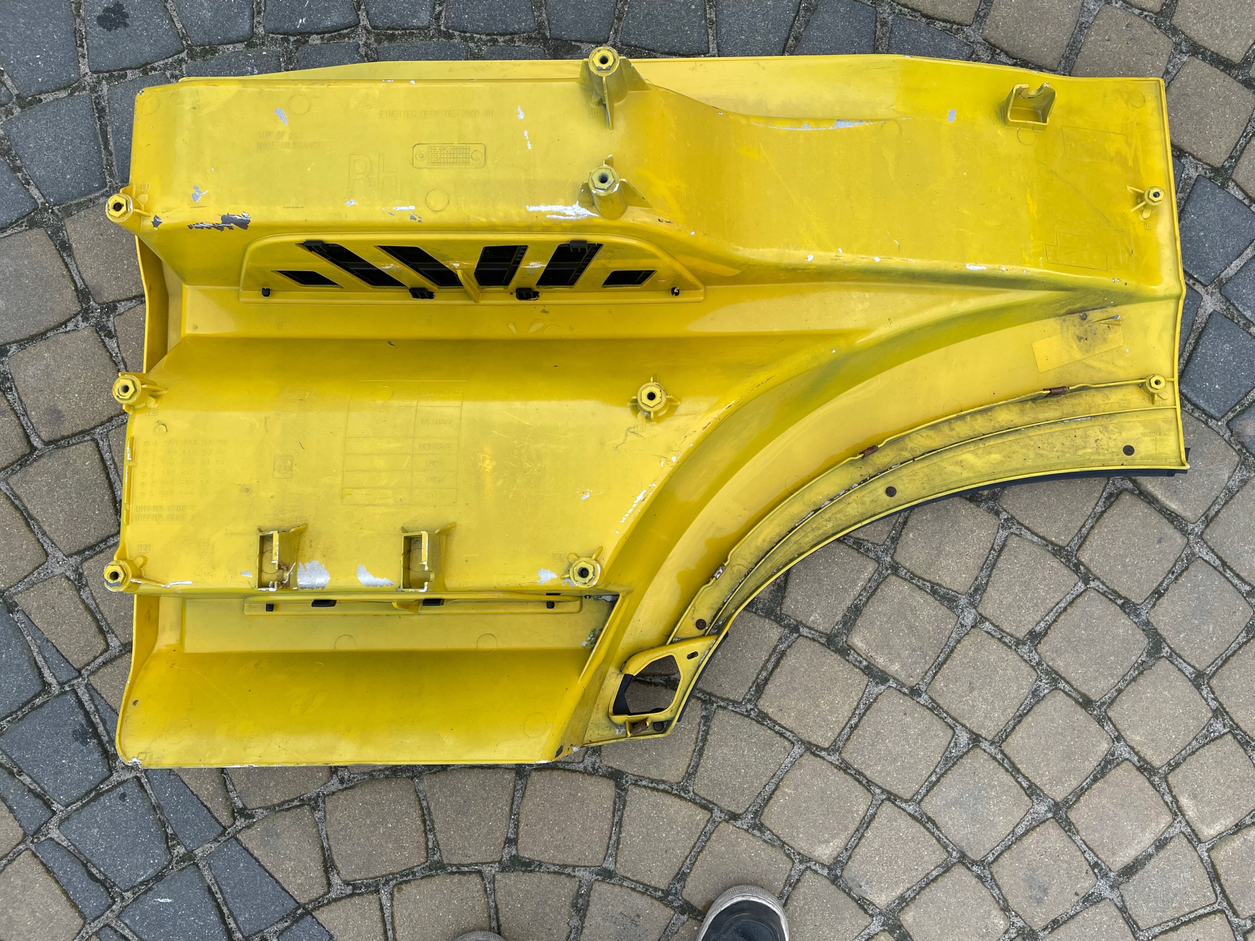 Stopień Stopnica Wnęka Mercedes Actros MP 4 A9606665103 Typ samochodu Samochody ciężarowe