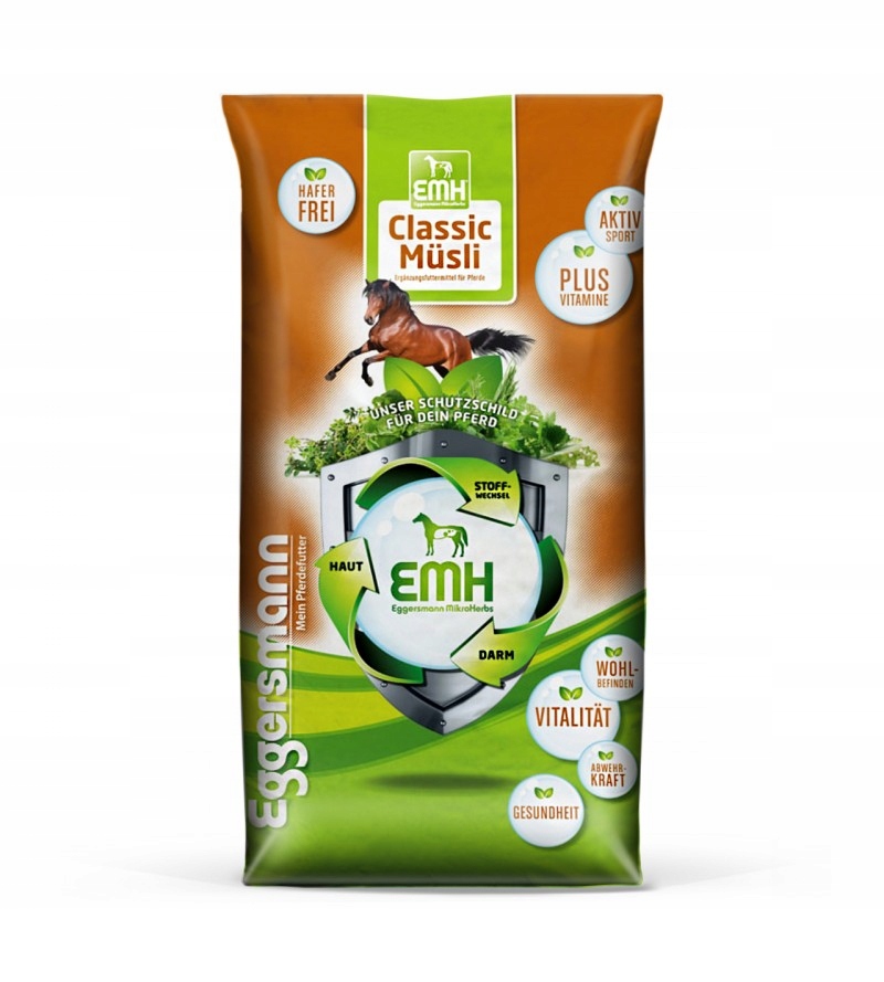 Pasza dla koni Eggersmann EMH Classic Musli 20 kg Marka Eggersmann