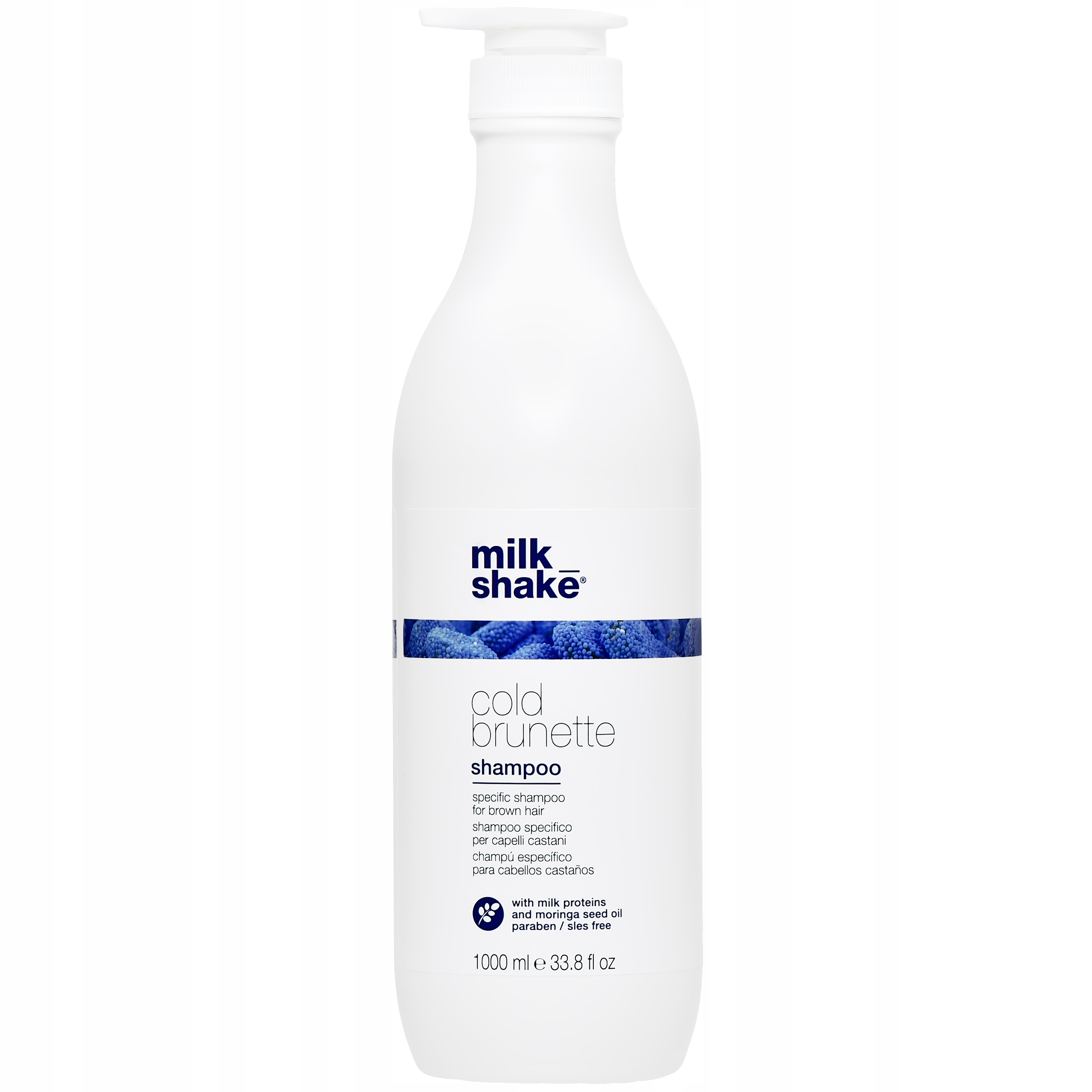 Milk Shake Cold Brunette – ochlazující šampon pro hnědé vlasy, 1000 ml