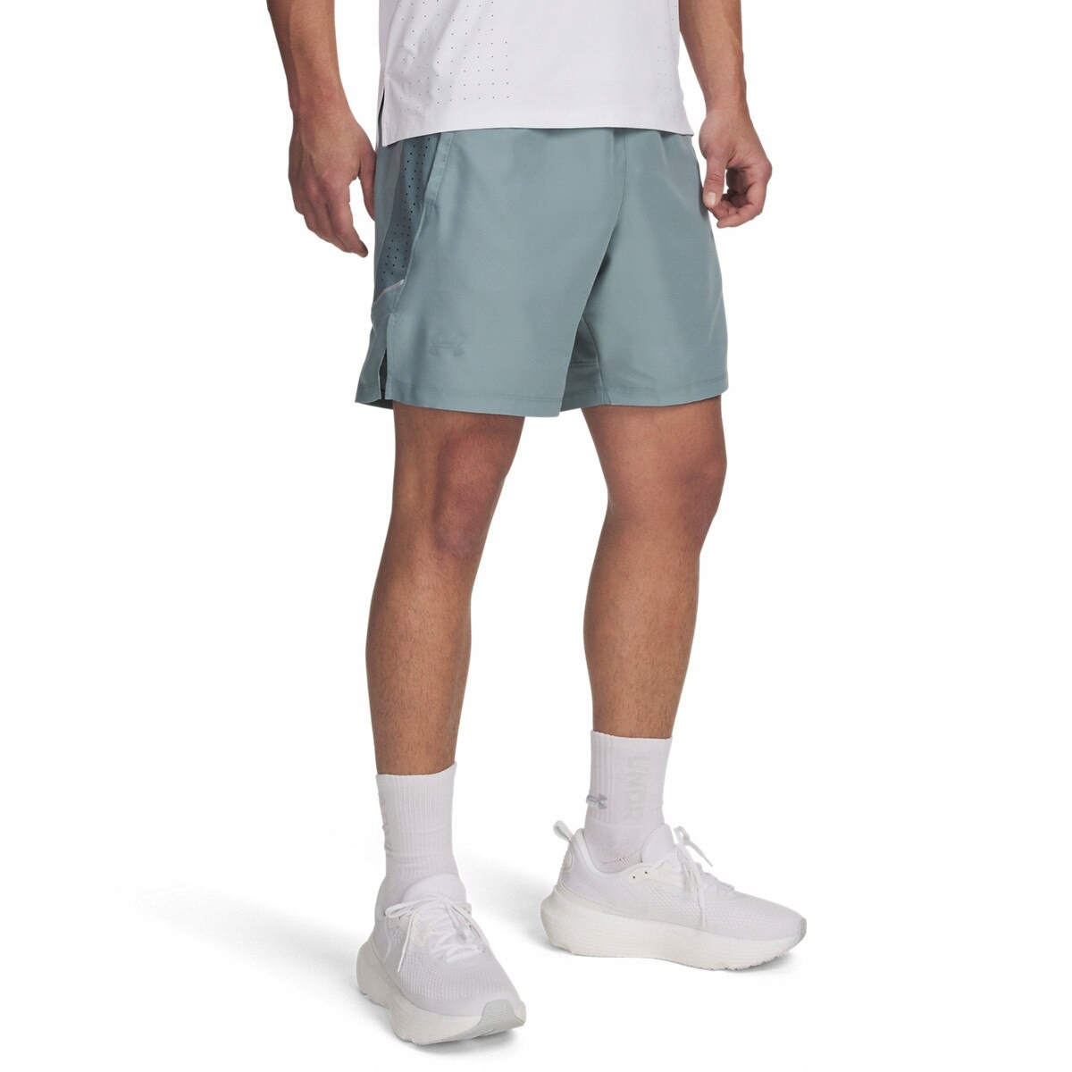Under Armour Pánské kraťasy Under Armour Ua Launch Pro 2n1 7'' Shorts-grn