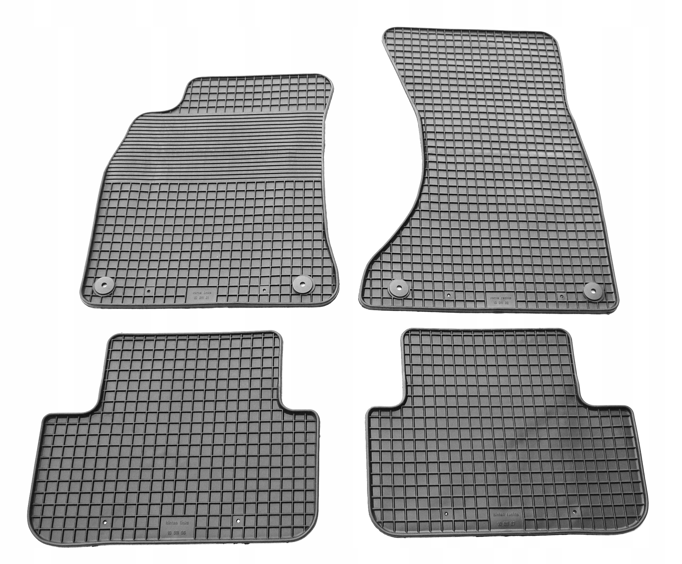 Audi A4 B8 A5 Sportback 2007-2016 Dywaniki gumowe Miarowe Stopery Typowe