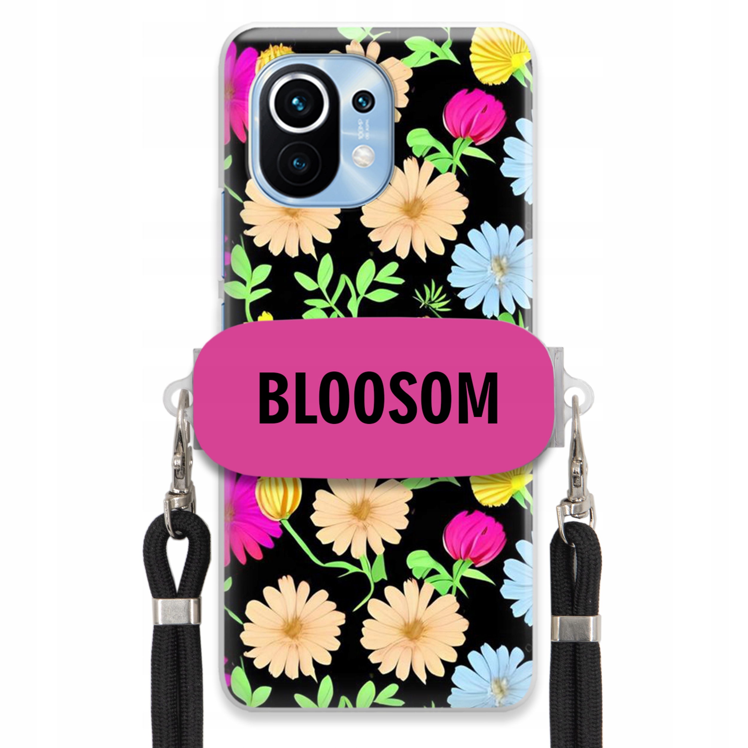Puzdro Crossbody Pre Xiaomi MI 11 Módne puzdro Kvety Bloosom Flower
