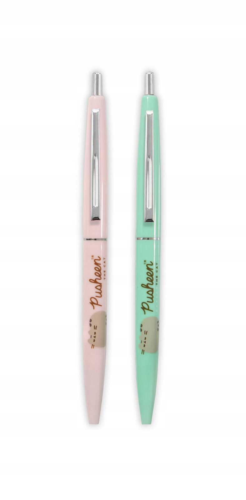 Długopis Pusheen Czarne Dla dzieci na prezent dla dziewczynki Zestaw 2 szt Stan opakowania oryginalne