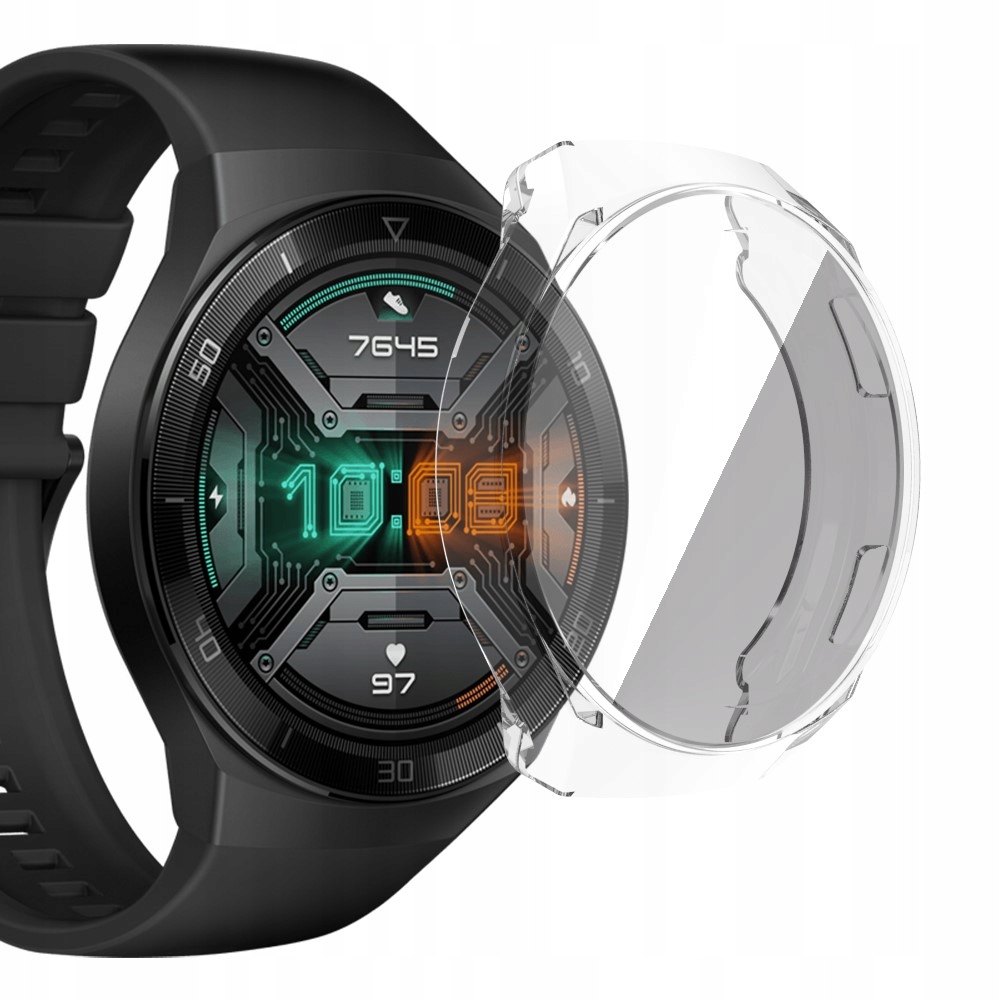 

Etui Tpu ze szkłem do Huawei Watch Gt 2E 46mm