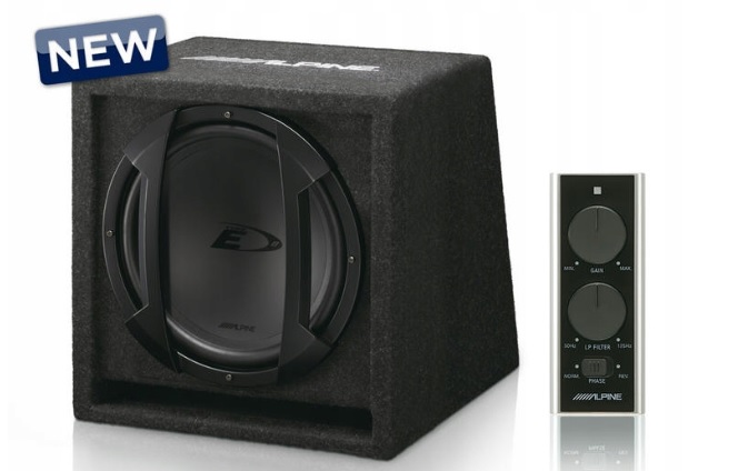 Alpine SWE-815 Aktivní Převodovka Bassreflex 300W Dárek