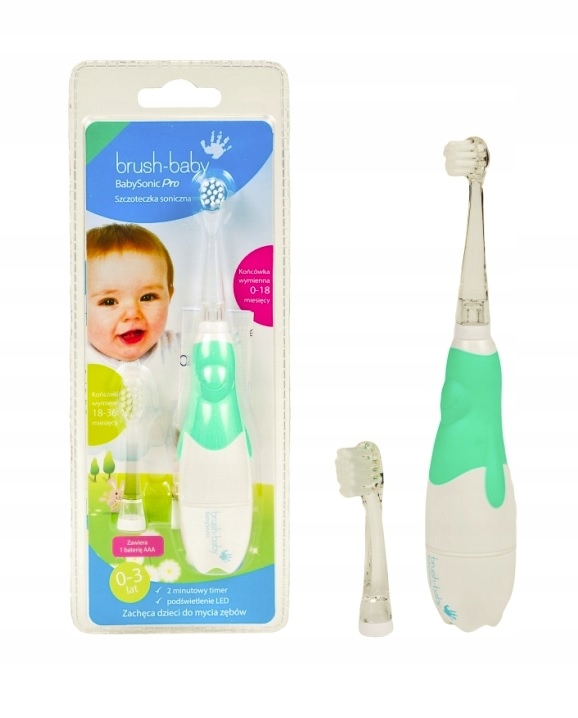 

Soniczna szczoteczka dla dzieci 0-3 lat Brush-baby