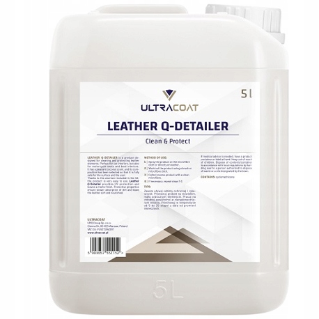Ultracoat Leather Q-Detailer Quick detailer na pokožku 5L