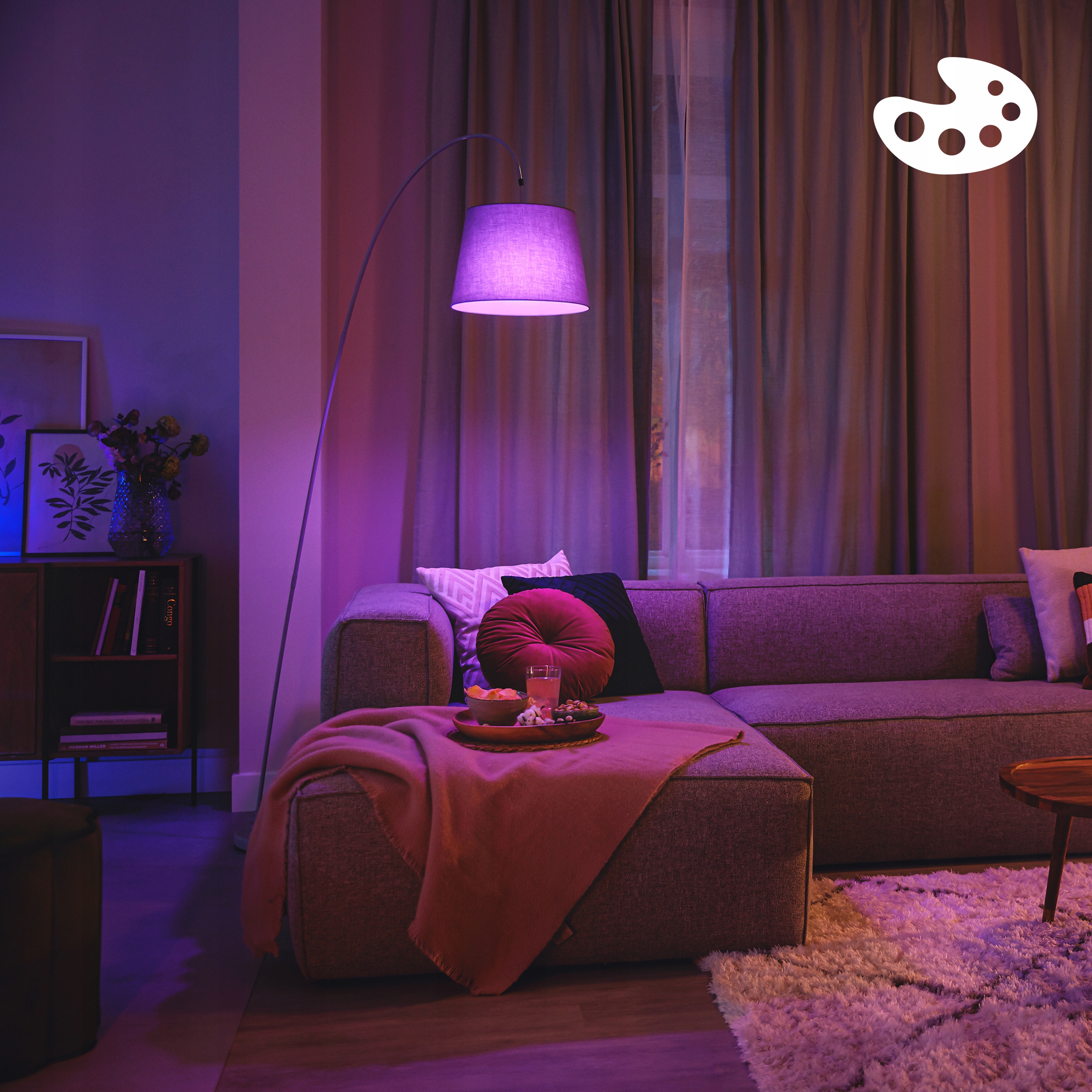 Żarówka LED E14 PHILIPS Smart świeczka 4,9W (40W) WiFi 2200 - 6500K 470lm Jasność 470 lm