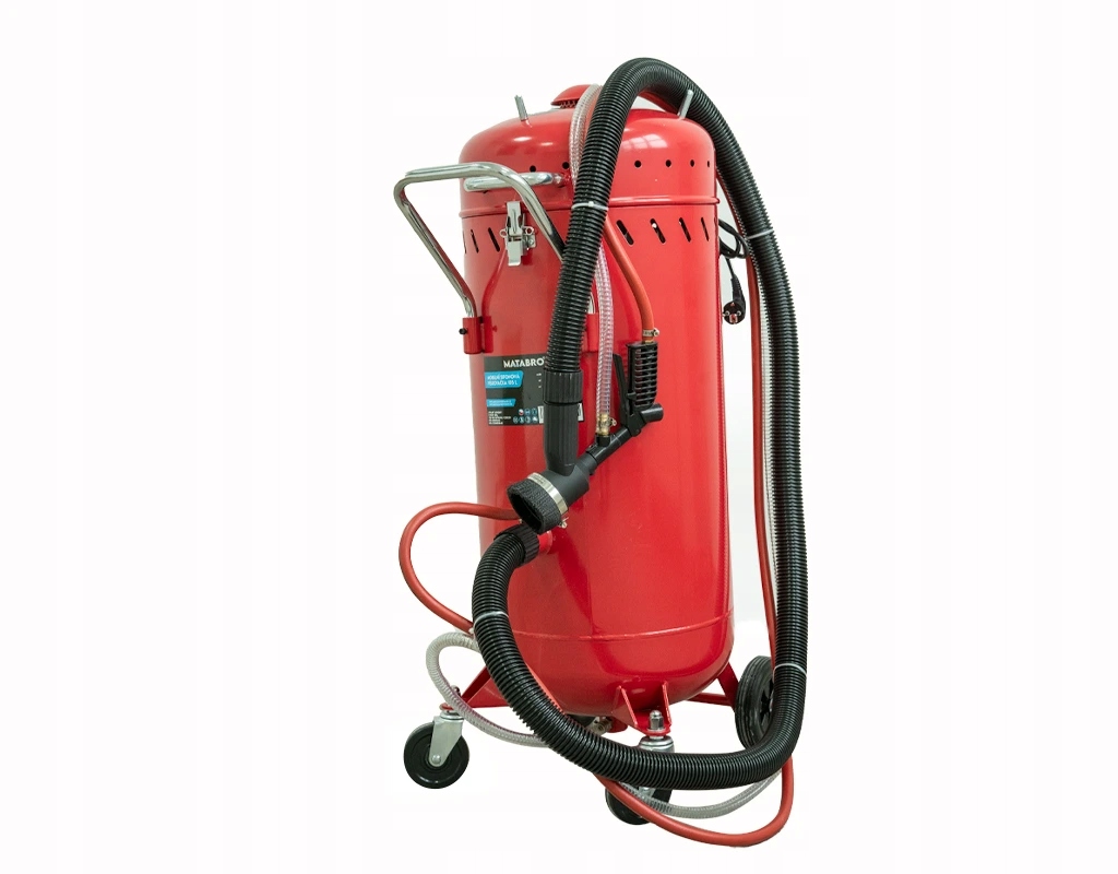 Matabro MB-SB105L, Mobilní pískovačka s integrovaným odsáváním 105l