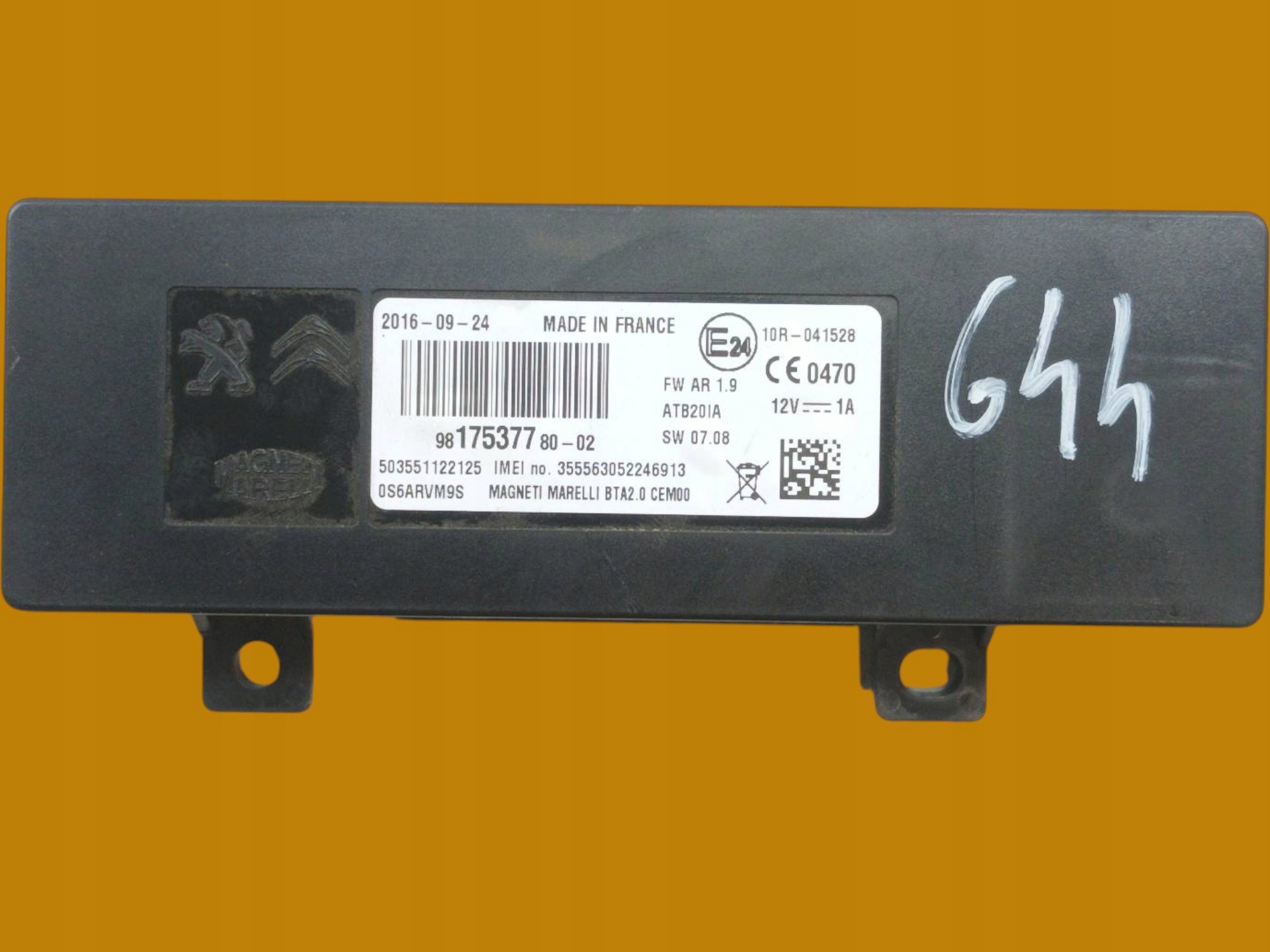 modulo BLUETOOTH 9817537780 Citroen C4 Cactus e (2014- )