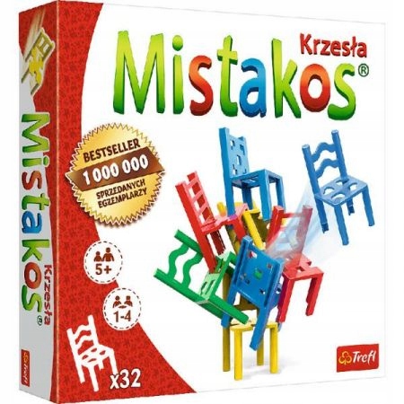 

Mistakos Krzesła Wersja 4-osobowa Trefl