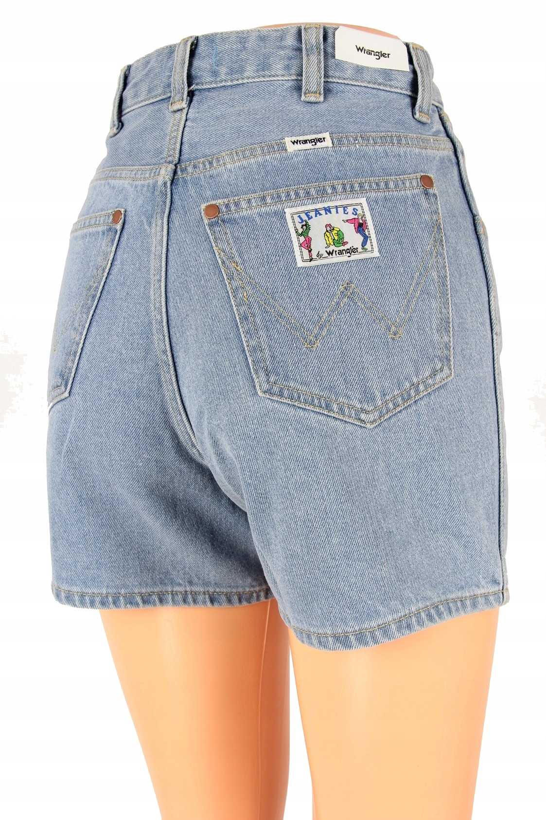 

Wrangler Mom Short Spodenki Jeansowe Xs _ W25