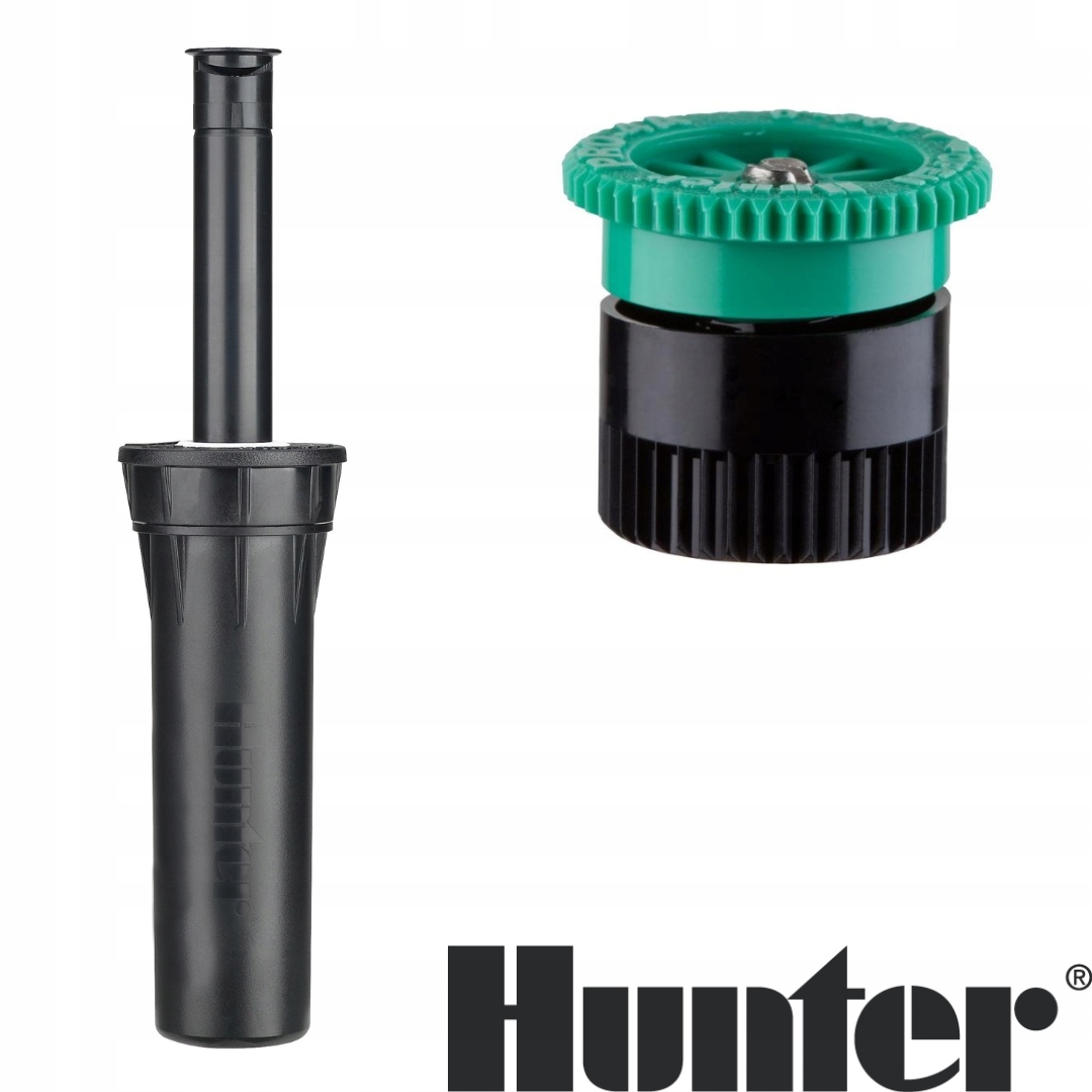 Zraszacz statyczny HUNTER Pro Spray z dyszą PRO 4A zielona