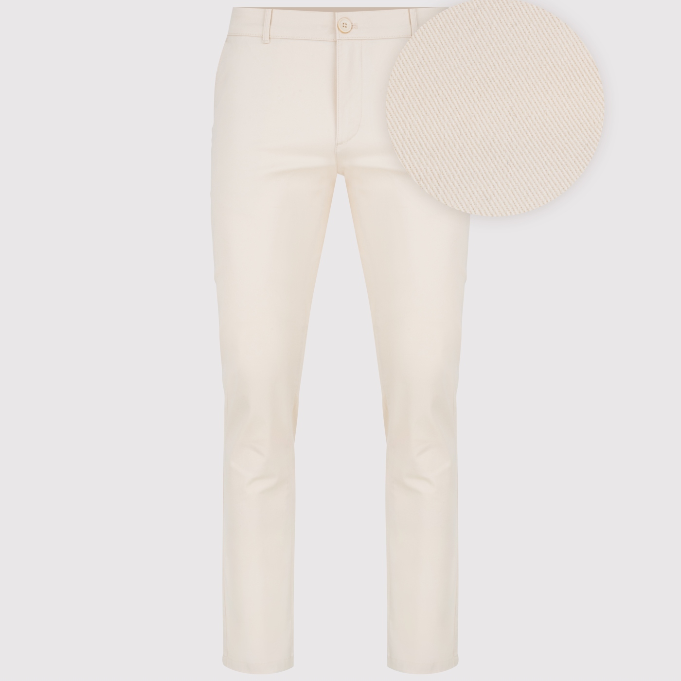 Ecru spodnie chino męskie Pako Lorente roz. L32 W33