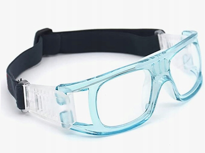 Okulary Sportowe Korekcyjne Niebieskie ochronne