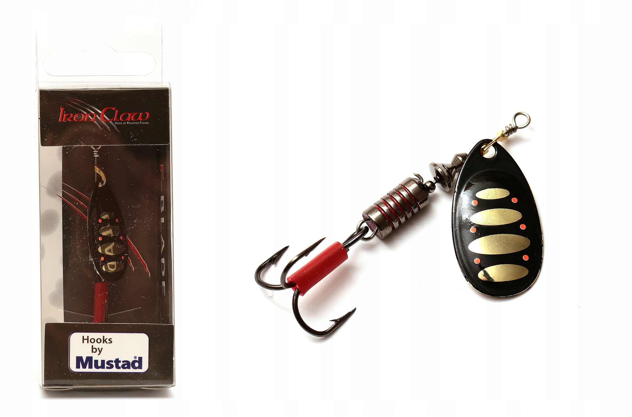 Obrotówka Iron Claw F-blade BGR-4,0 g