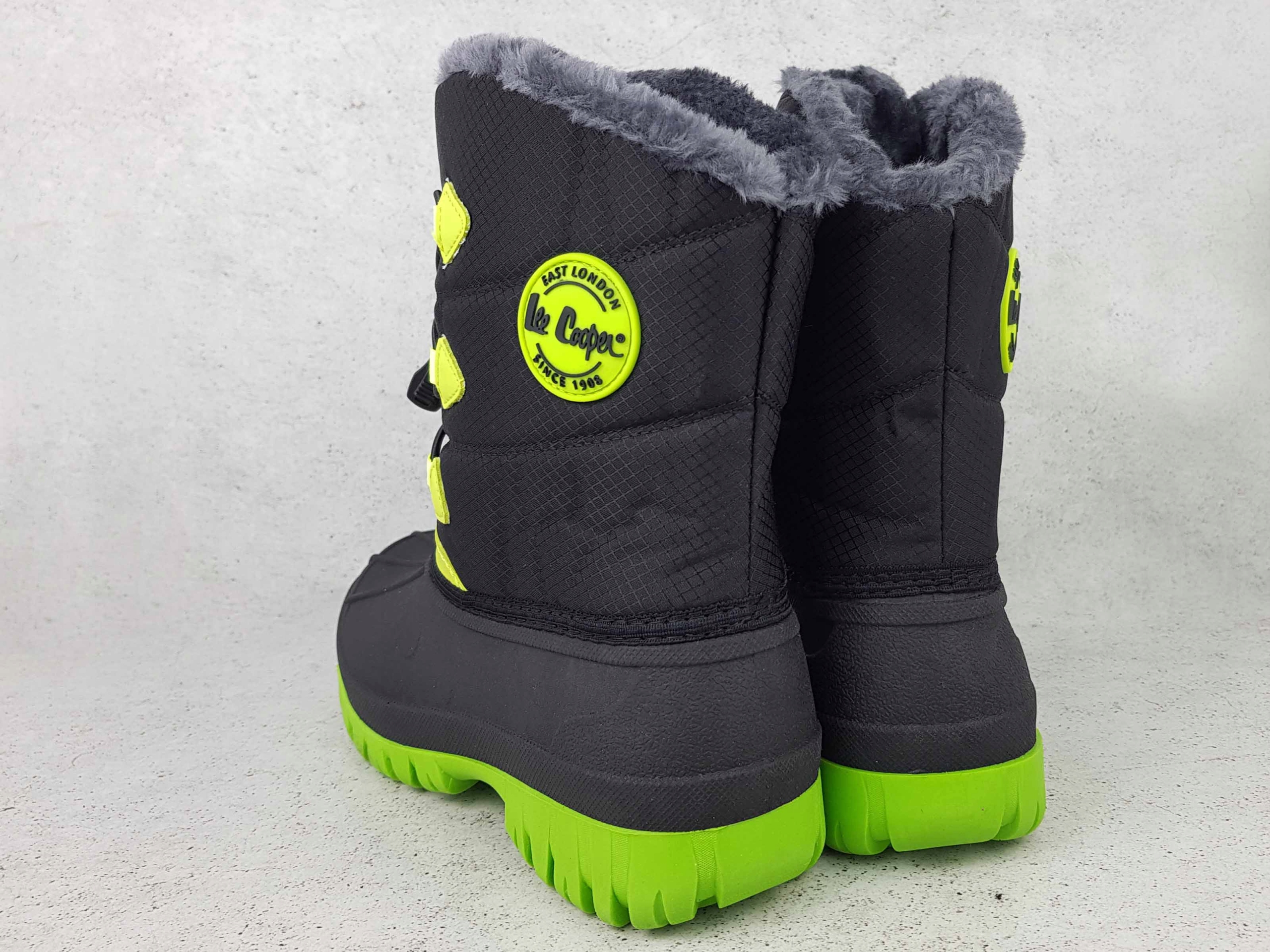 LEE COOPER SNOW ŚNIEGOWCE DZIECIĘCE BUTY OCIEPLANE Kolor czarny