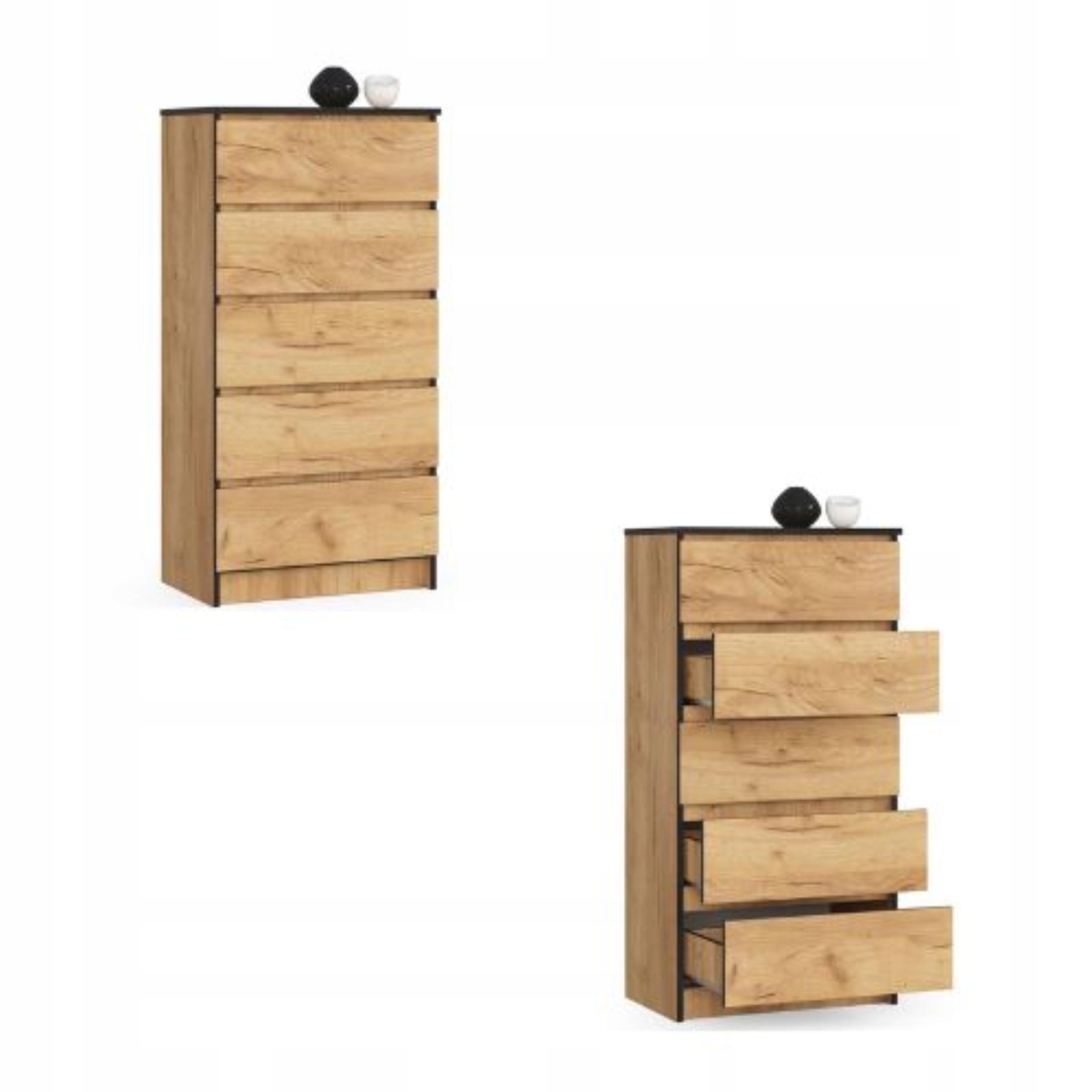 Komoda, skrinka K60 5 zásuviek cfaft Akd