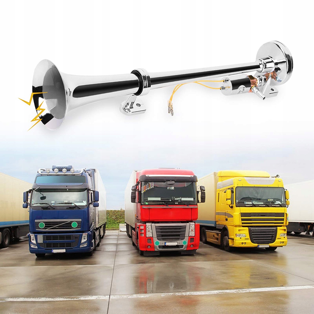 Głośnik chromowany sygnalizacyjny 12V/24V głośny Producent części Orno