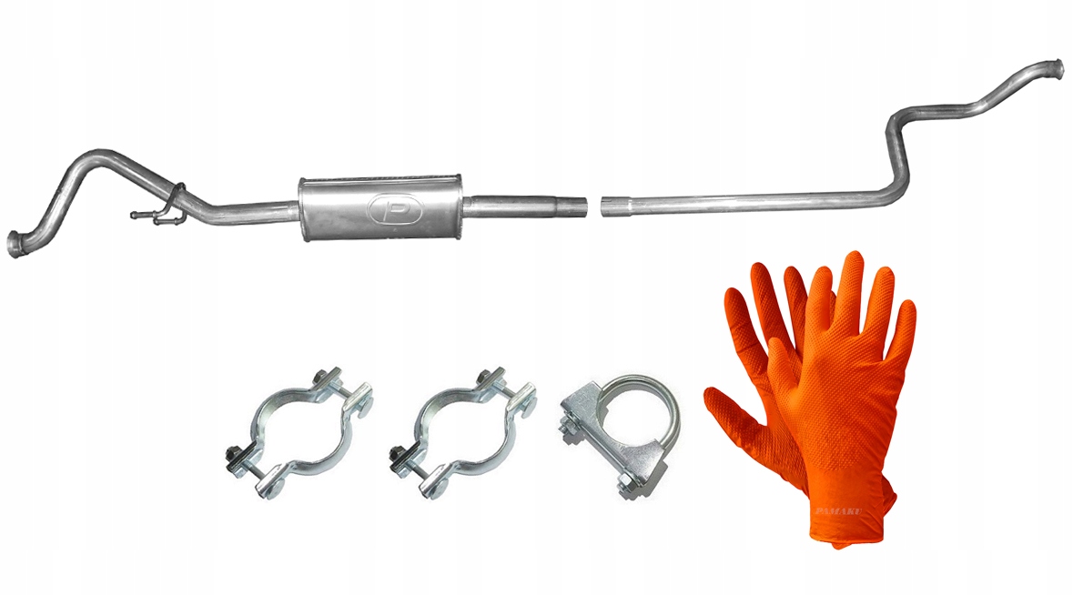 Peugeot Partner II 1.6 66-80 kW 2008-3/2012 Tlumič Trubka