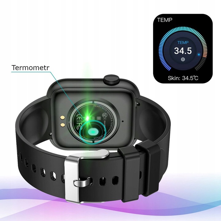 SMARTWATCH Komunia DZIEWCZYNKI Zdjęcia Muzyka SMS FB FUNKCJA ROZMÓW Relaks Rodzaj smartwatch