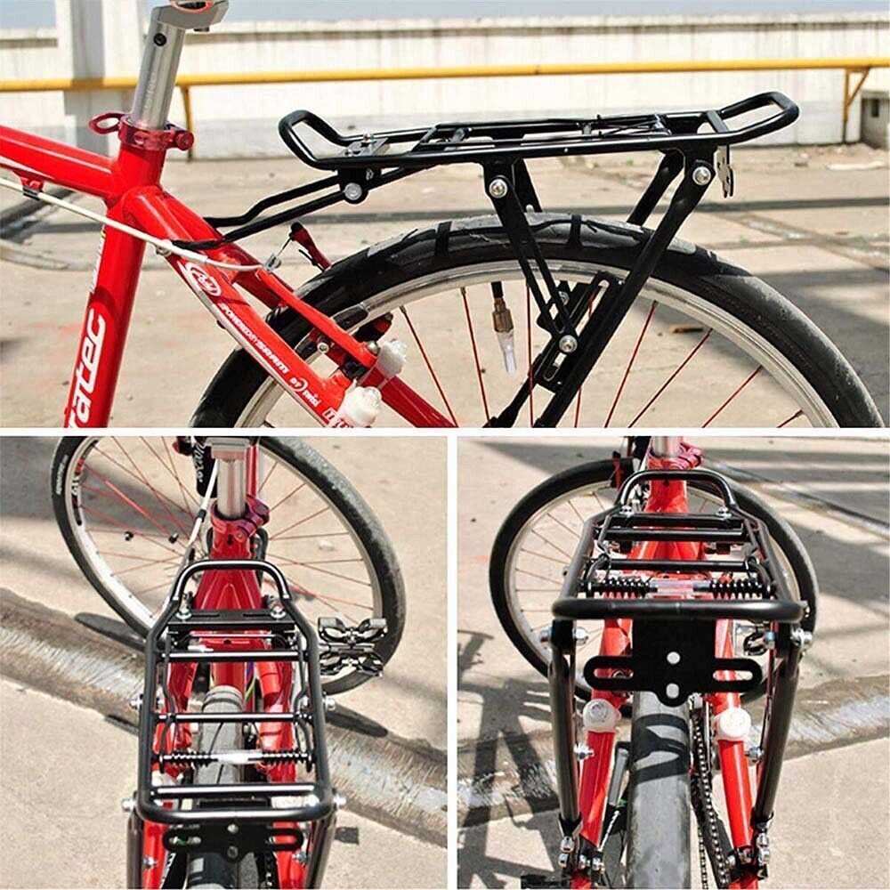 BAGAŻNIK ROWEROWY NA ROWER GÓRSKI, TYLNY BAGAŻNIK ROWEROWY, REGULOWANY Materiał dominujący inny materiał