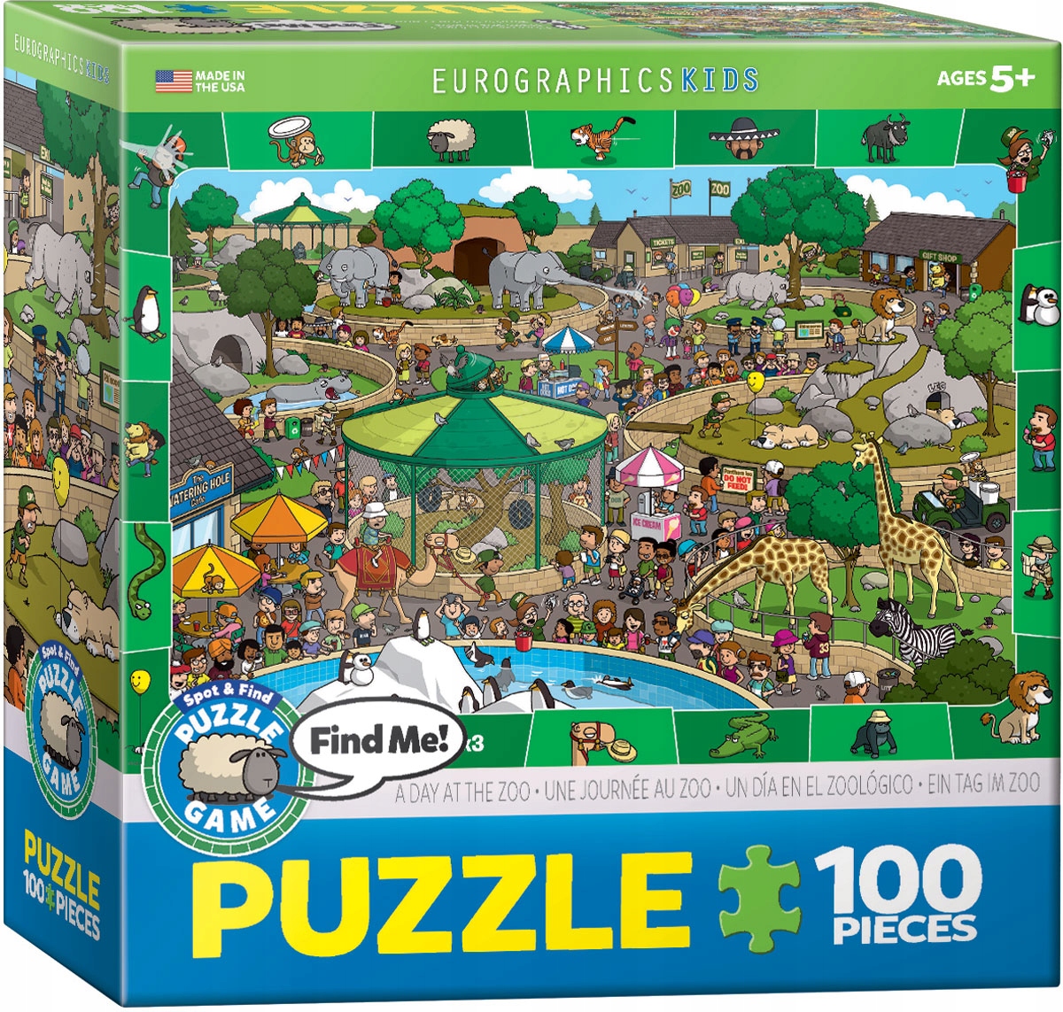 

Puzzle Eurographics Wycieczka do zoo 100