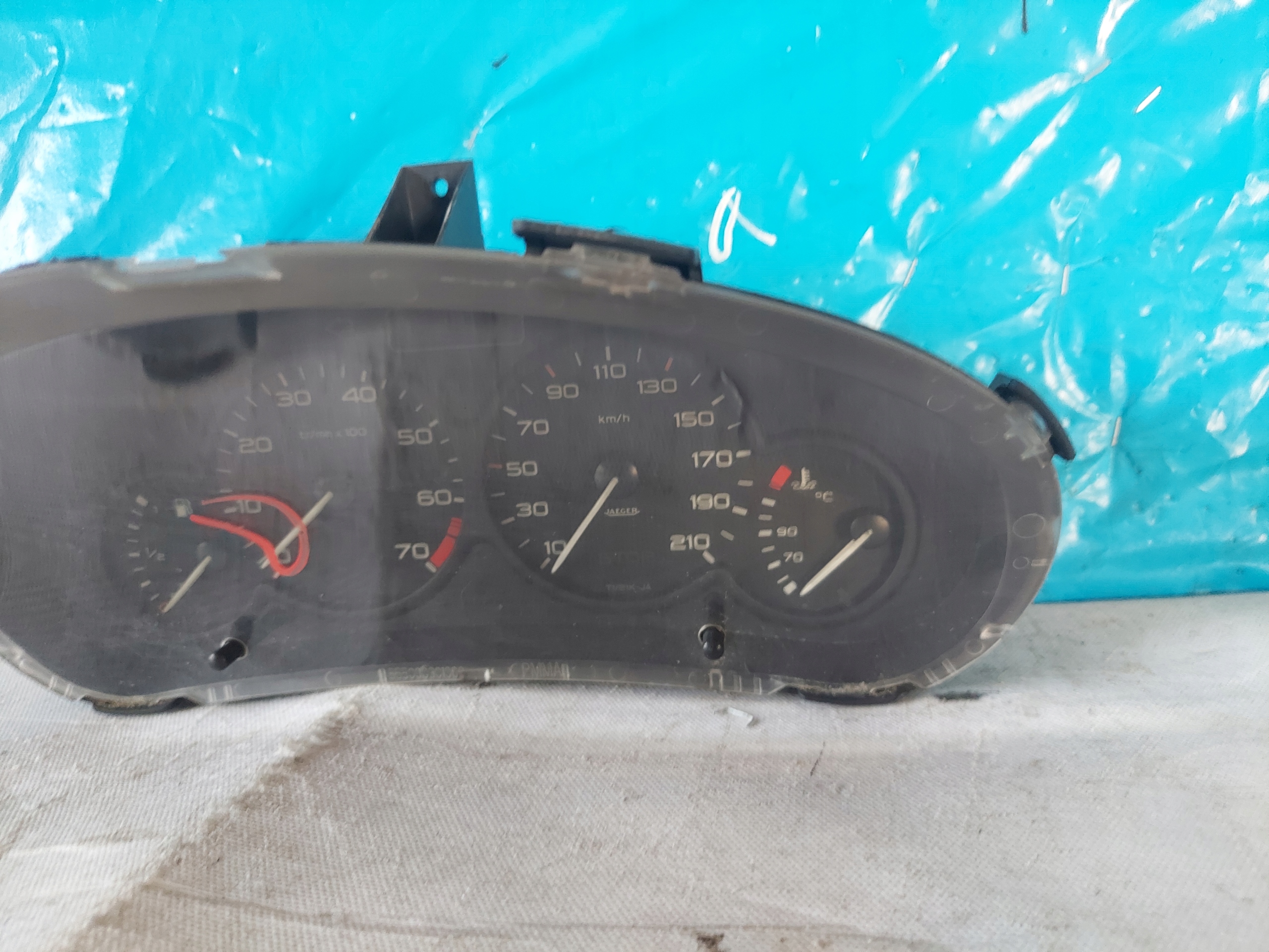 dials clock PEUGEOT 206 1.4 B 9648836480