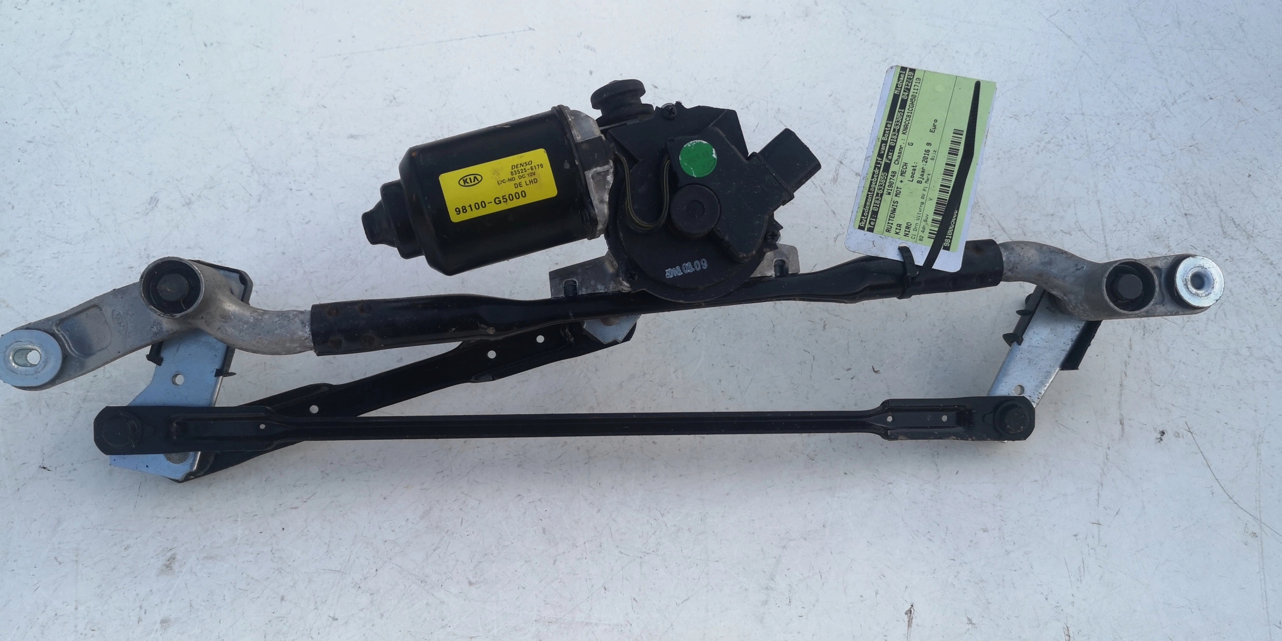 03525-6170 - KIA Niro механизм стеклоочистителя 98100-G5000