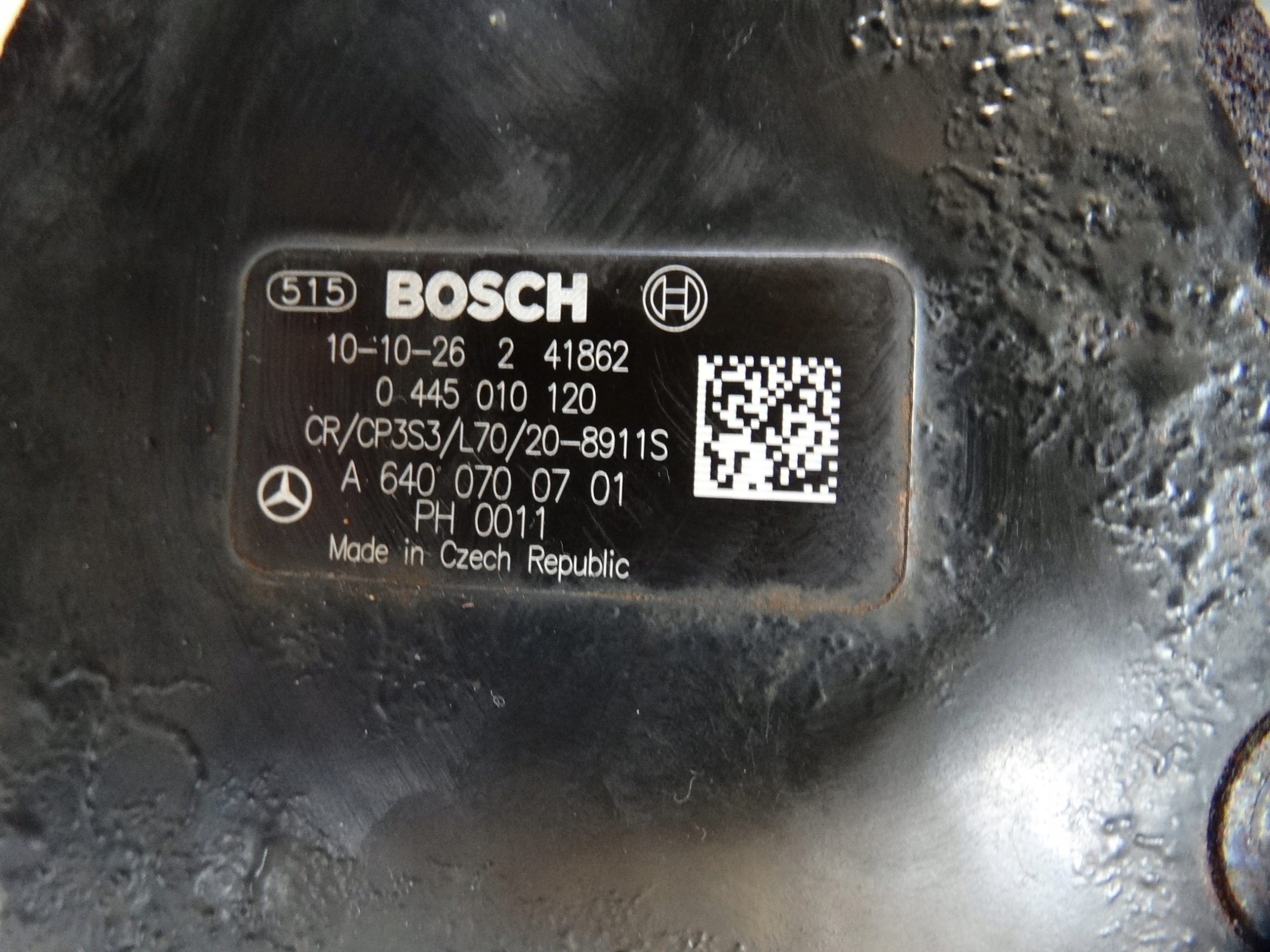 Einspritzpumpe BOSCH MERCEDES W169 A6400700701