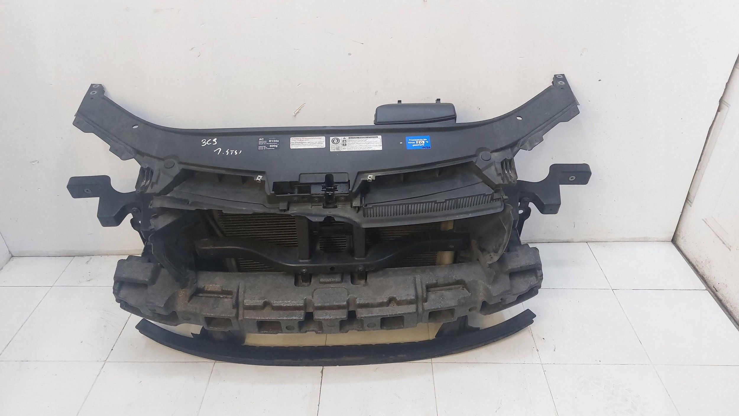 VW PASSAT B6 05-10r 1.4 TSI support panel for radiators sider pillar radiator KOMPLET