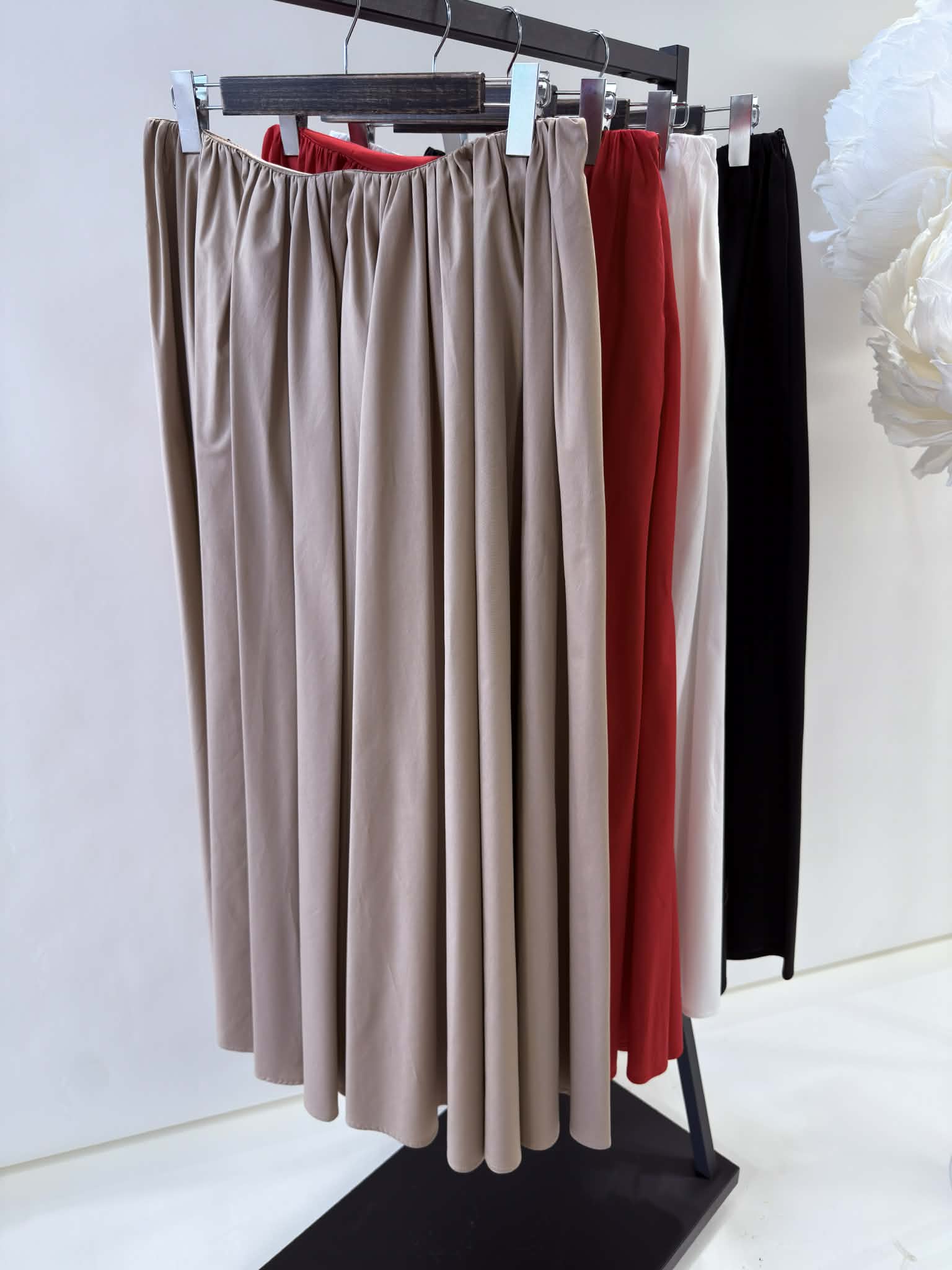 By O La La! Rozkládací Sukně Maxi Off White S